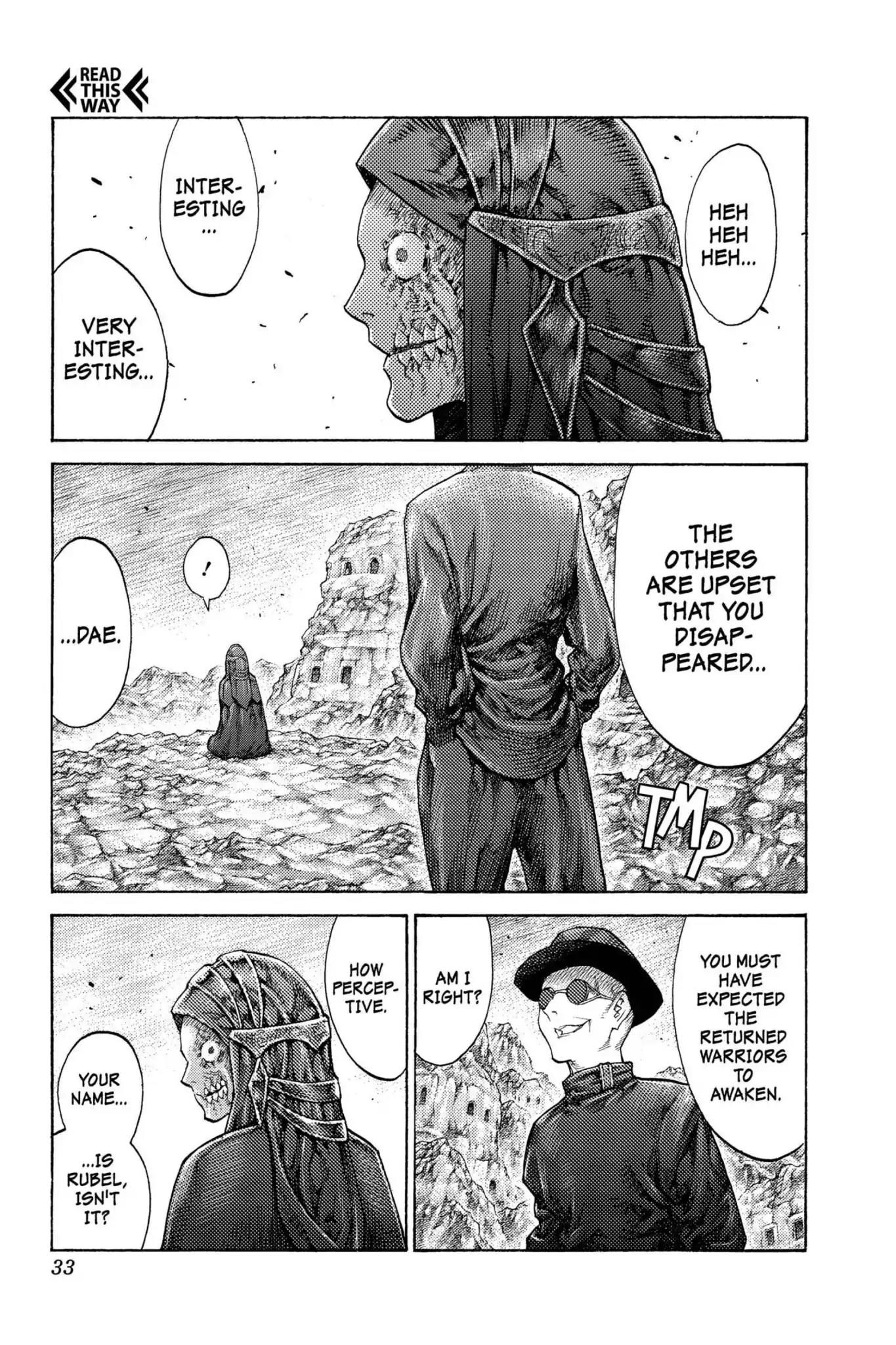 Claymore Chapter 120 page 32 - Chapter 120: Vol.22 Scene 120: Claws and Fangs of the Abyss, Part 1