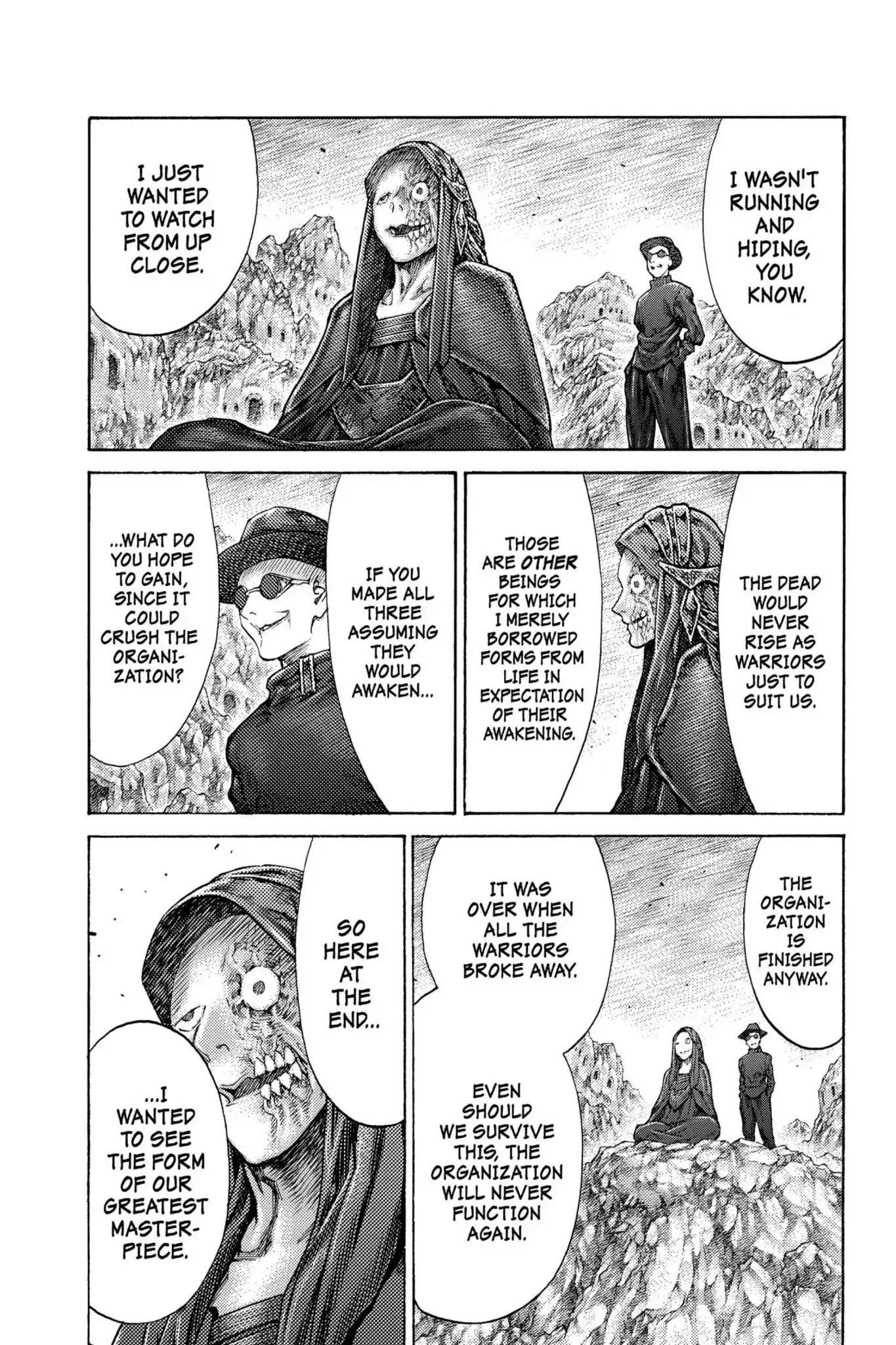 Claymore Chapter 120 page 33 - Chapter 120: Vol.22 Scene 120: Claws and Fangs of the Abyss, Part 1