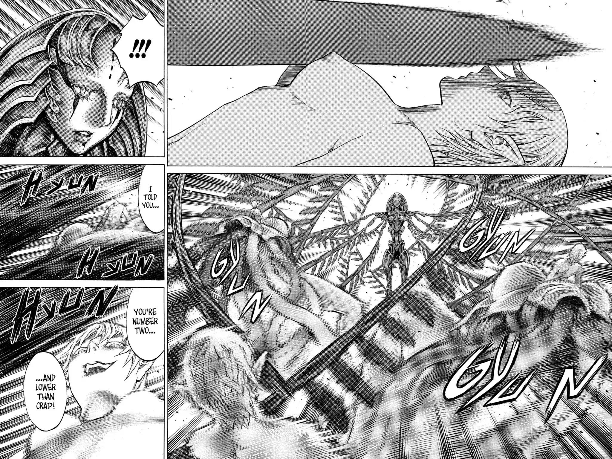 Claymore Chapter 121 page 16 - Chapter 121: Vol.22 Scene 121: Claws and Fangs of the Abyss, Part 2