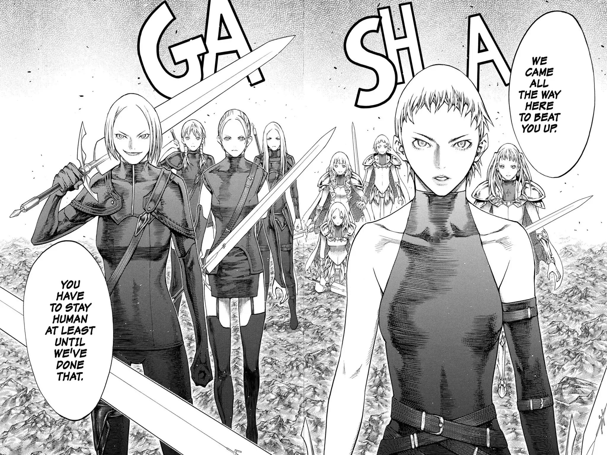 Claymore Chapter 121 page 26 - Chapter 121: Vol.22 Scene 121: Claws and Fangs of the Abyss, Part 2