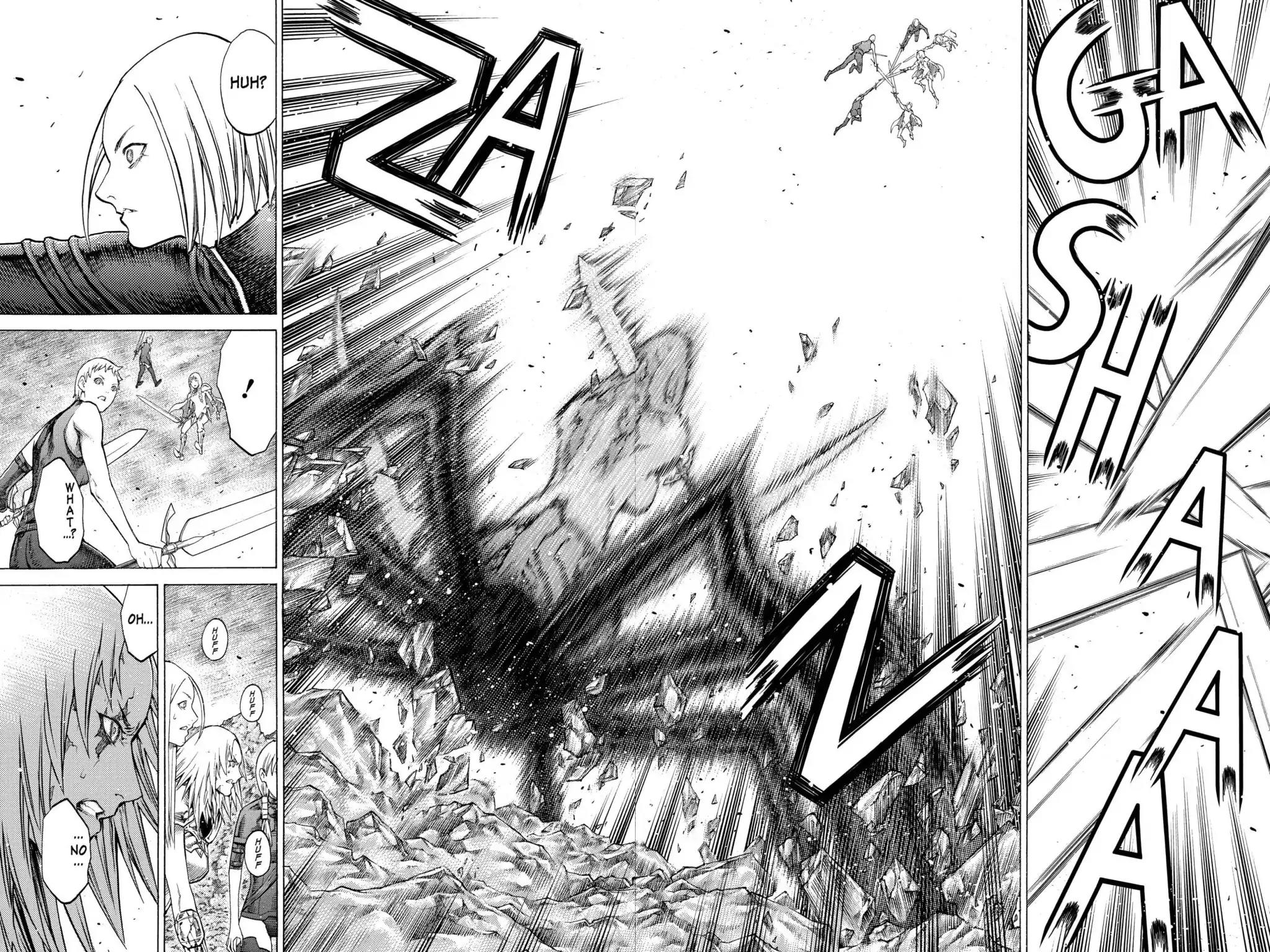 Claymore Chapter 122 page 11 - Chapter 122: Vol.22 Scene 122: Claws and Fangs of the Abyss, Part 3