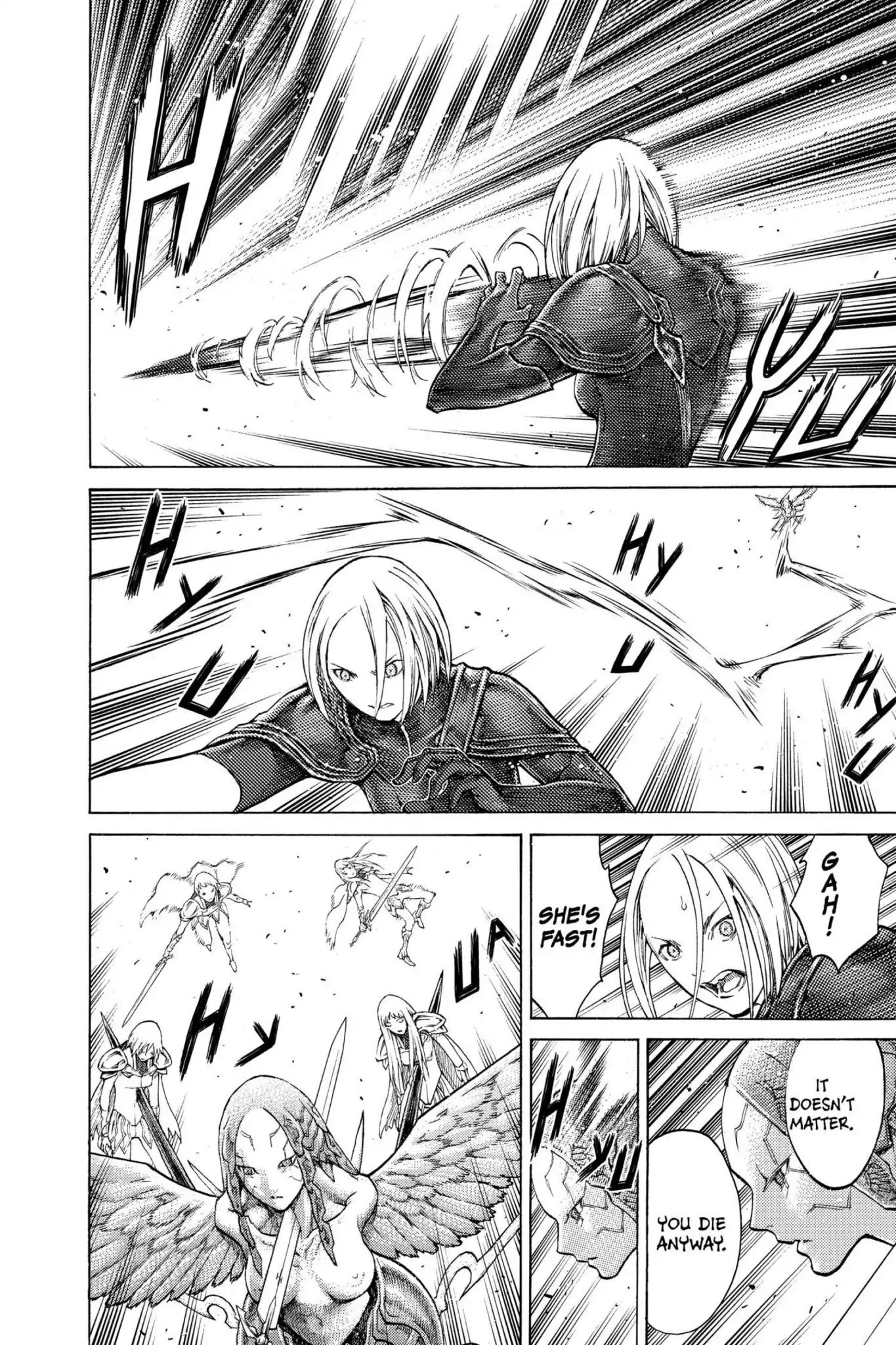 Claymore Chapter 122 page 7 - Chapter 122: Vol.22 Scene 122: Claws and Fangs of the Abyss, Part 3