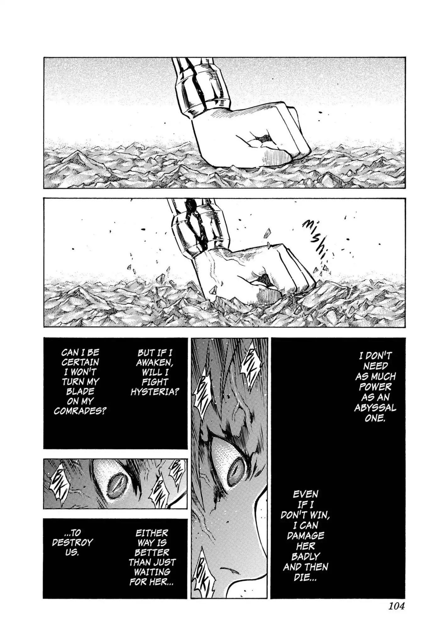 Claymore Chapter 123 page 10 - Chapter 123: Vol.22 Scene 123: Claws and Fangs of the Abyss, Part 4