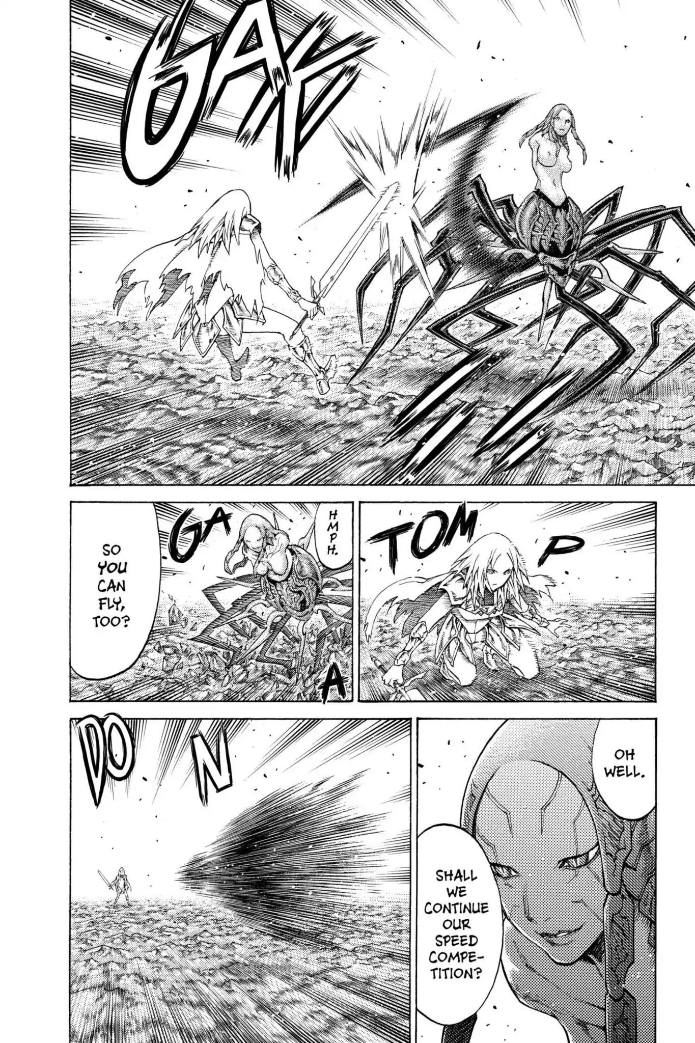 Claymore Chapter 123 page 26 - Chapter 123: Vol.22 Scene 123: Claws and Fangs of the Abyss, Part 4