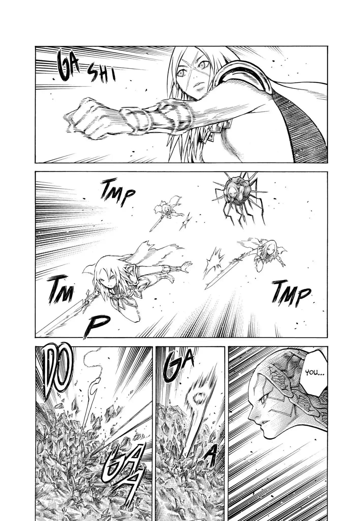 Claymore Chapter 123 page 28 - Chapter 123: Vol.22 Scene 123: Claws and Fangs of the Abyss, Part 4