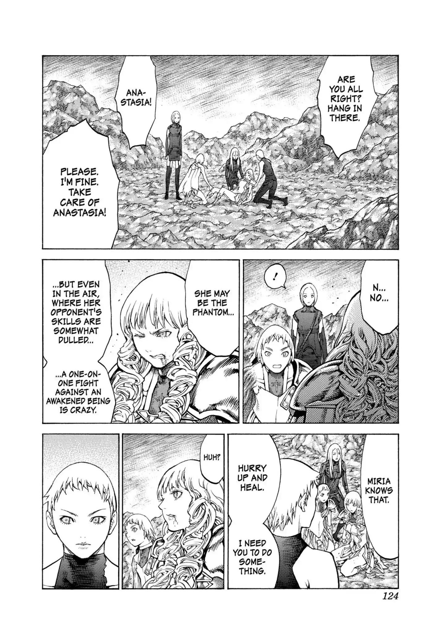 Claymore Chapter 123 page 30 - Chapter 123: Vol.22 Scene 123: Claws and Fangs of the Abyss, Part 4