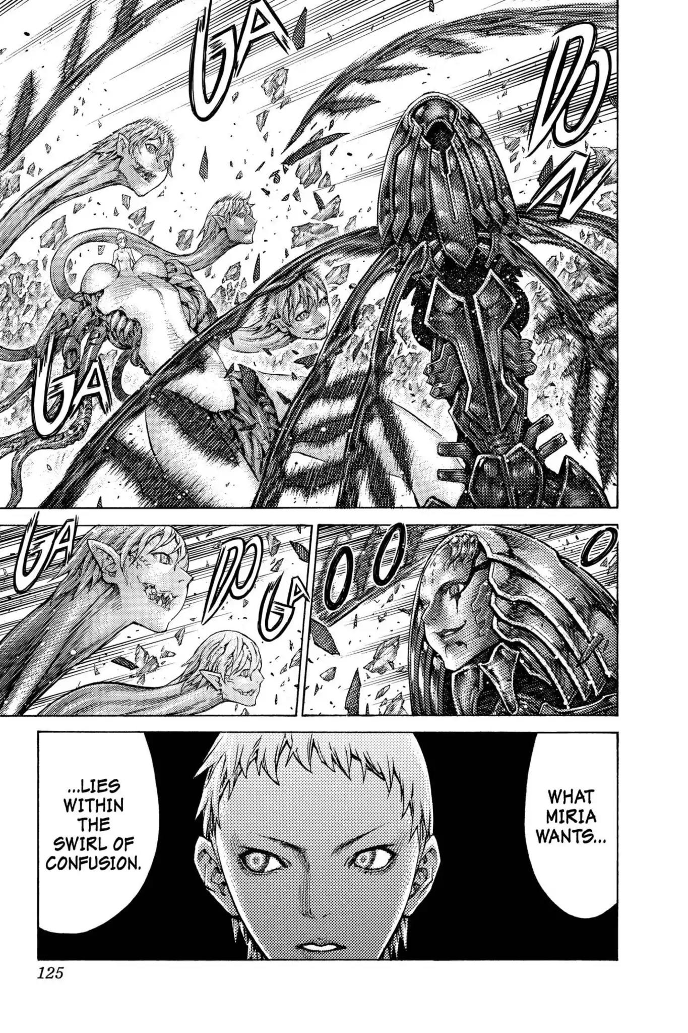Claymore Chapter 123 page 31 - Chapter 123: Vol.22 Scene 123: Claws and Fangs of the Abyss, Part 4