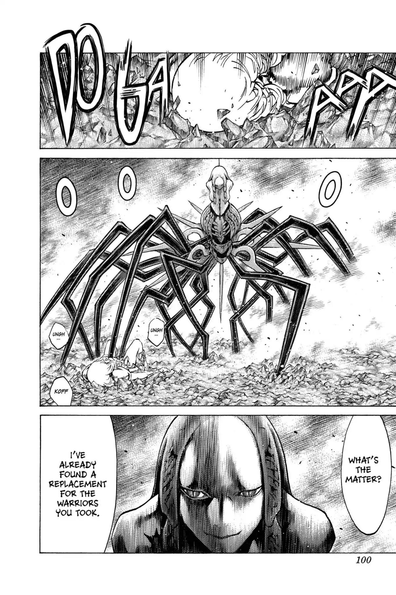 Claymore Chapter 123 page 6 - Chapter 123: Vol.22 Scene 123: Claws and Fangs of the Abyss, Part 4