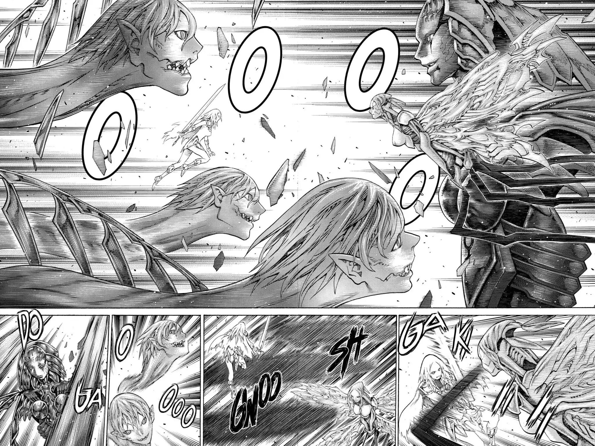 Claymore Chapter 124 page 23 - Chapter 124: Vol.22 Scene 124: Claws and Fangs of the Abyss, Part 5