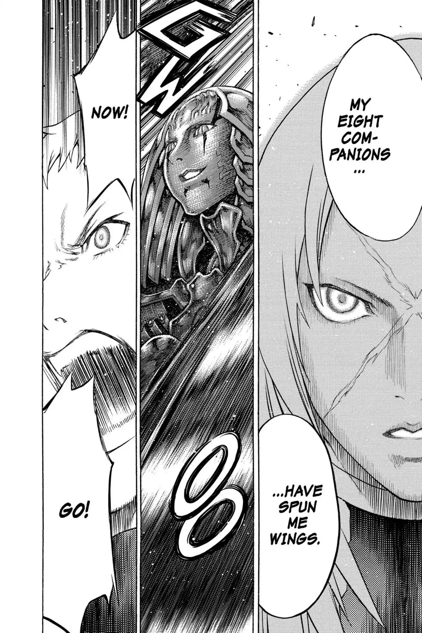 Claymore Chapter 124 page 28 - Chapter 124: Vol.22 Scene 124: Claws and Fangs of the Abyss, Part 5
