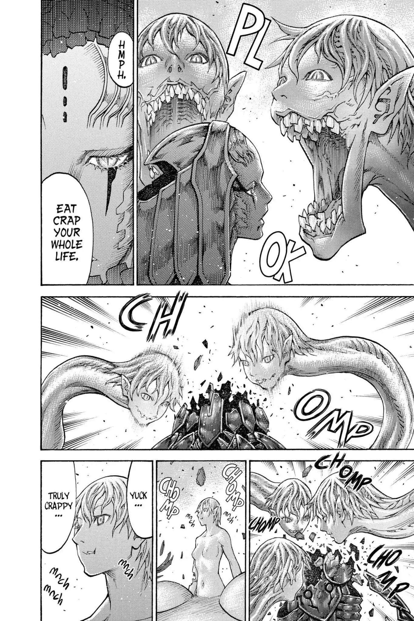 Claymore Chapter 125 page 12 - Chapter 125: Vol.22 Scene 125: Claws and Fangs of the Abyss, Part 6