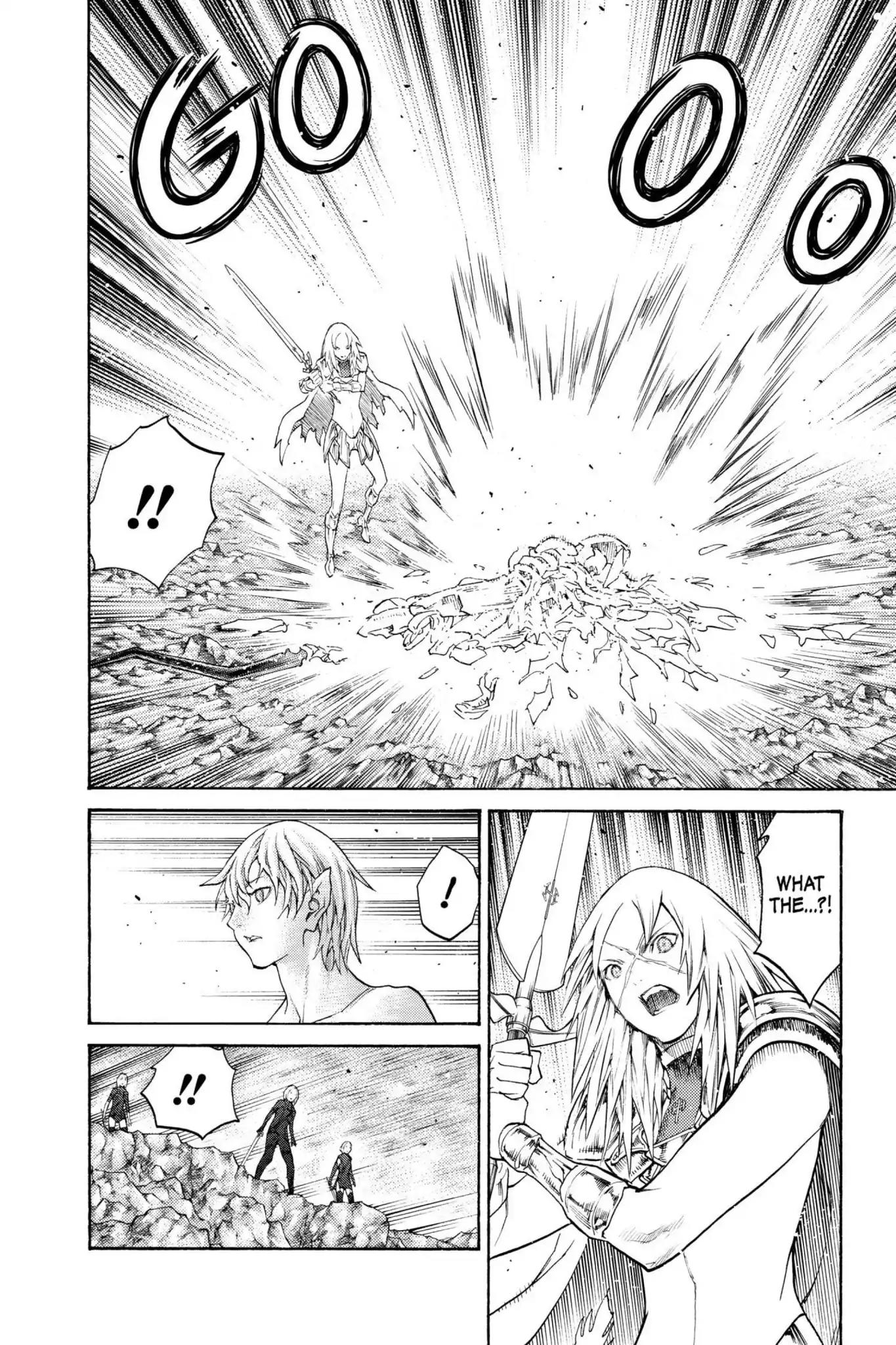 Claymore Chapter 125 page 16 - Chapter 125: Vol.22 Scene 125: Claws and Fangs of the Abyss, Part 6