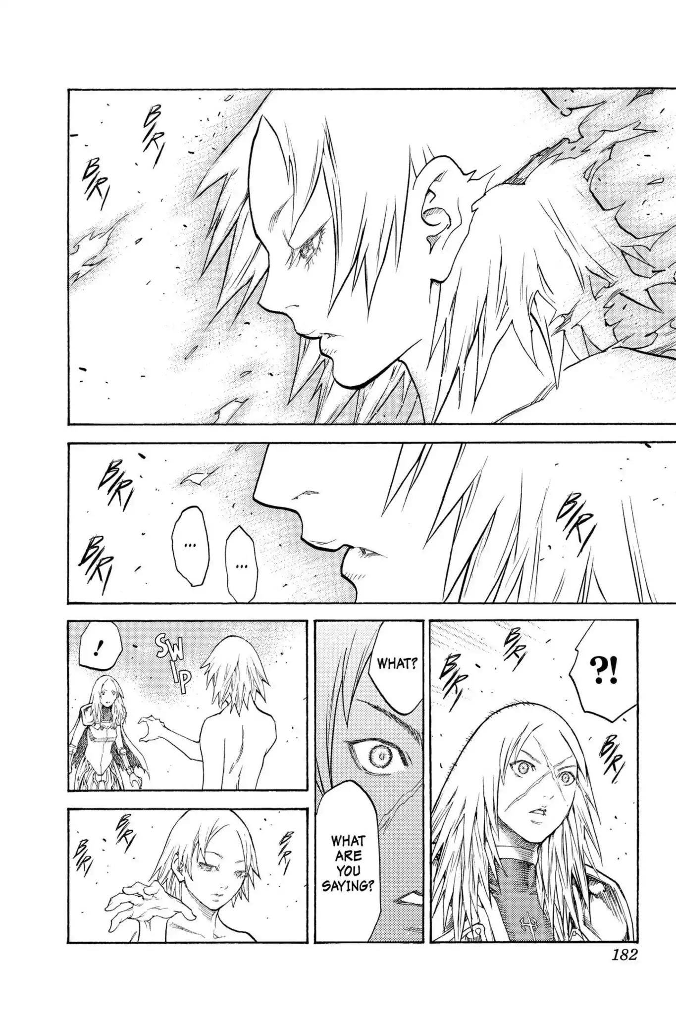 Claymore Chapter 125 page 20 - Chapter 125: Vol.22 Scene 125: Claws and Fangs of the Abyss, Part 6