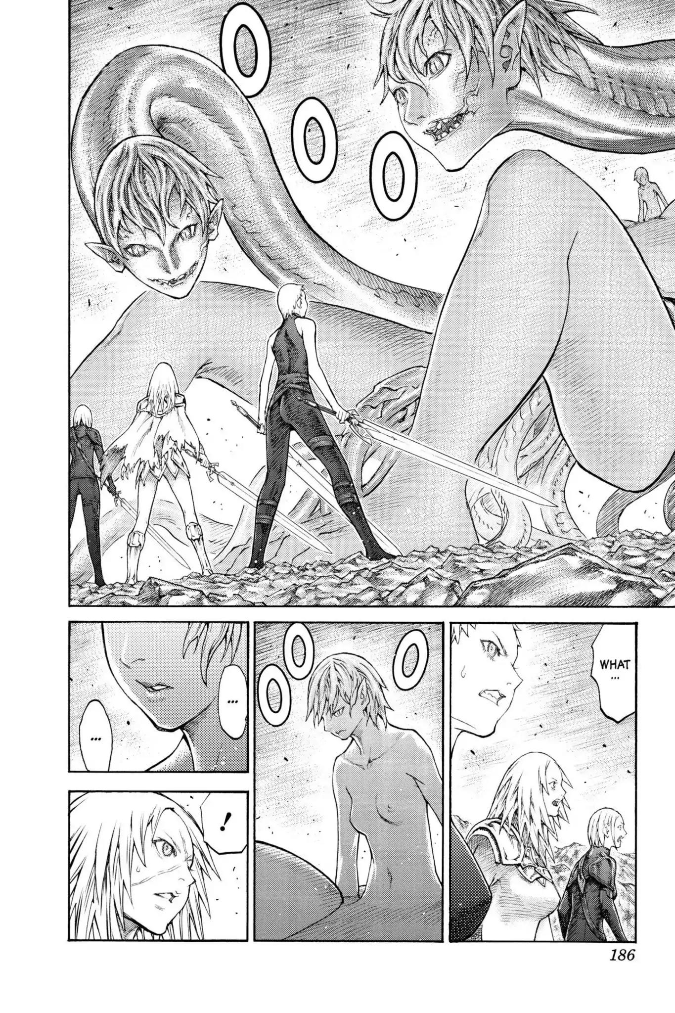 Claymore Chapter 125 page 24 - Chapter 125: Vol.22 Scene 125: Claws and Fangs of the Abyss, Part 6