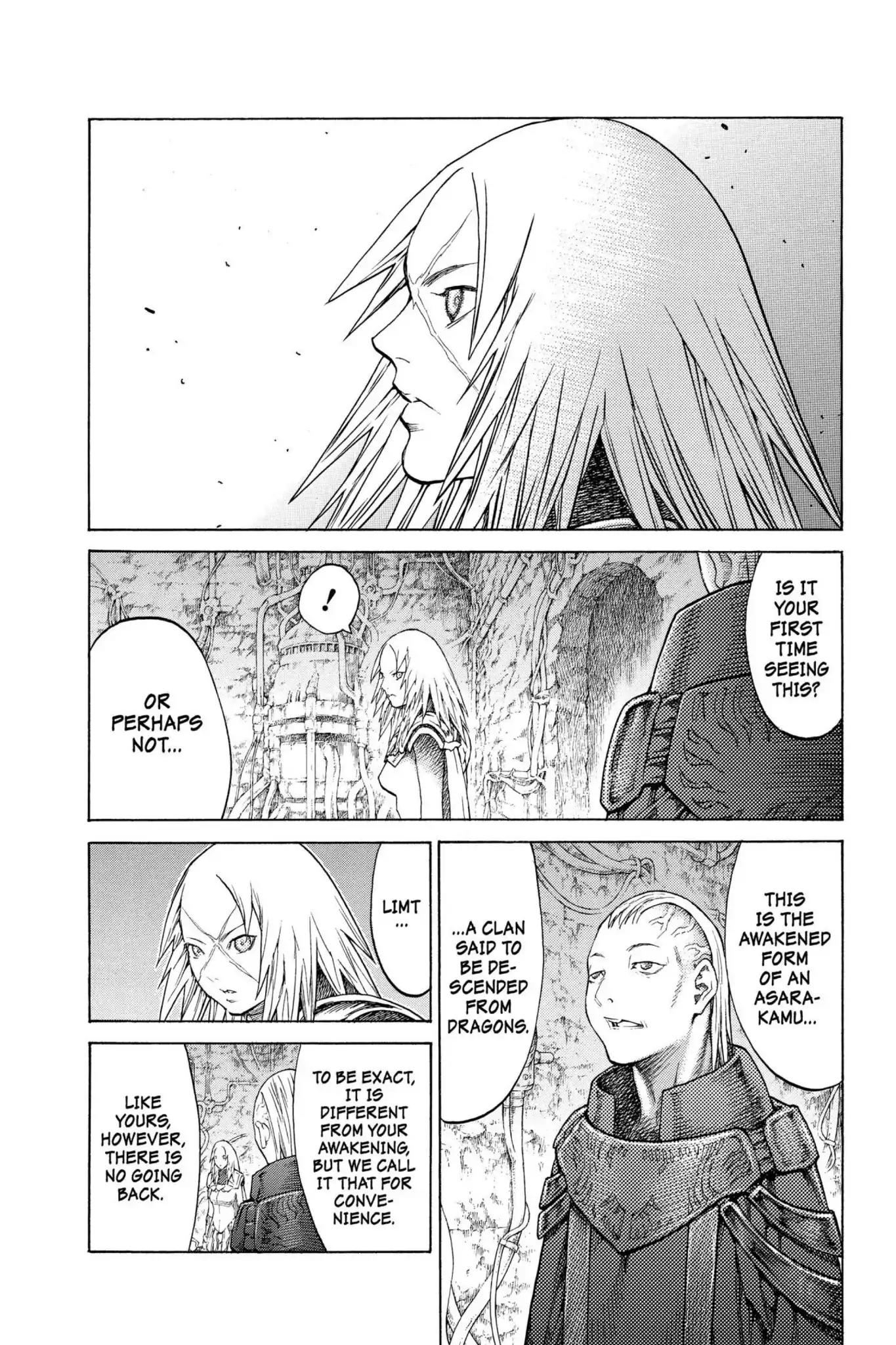 Claymore Chapter 126 page 14 - Chapter 126: Vol.23 Scene 126: Claws and Fangs of the Abyss, Part 7