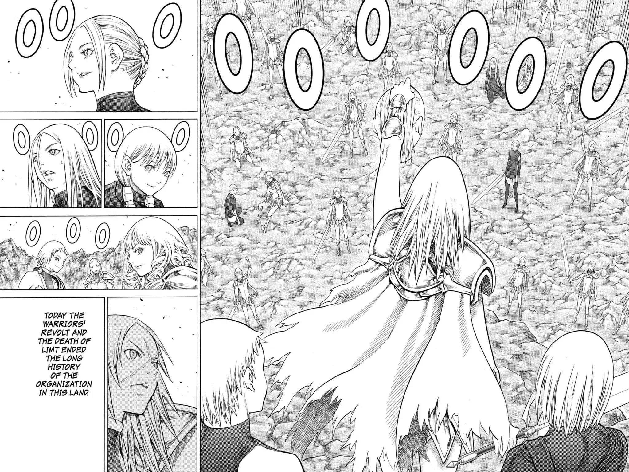 Claymore Chapter 126 page 27 - Chapter 126: Vol.23 Scene 126: Claws and Fangs of the Abyss, Part 7