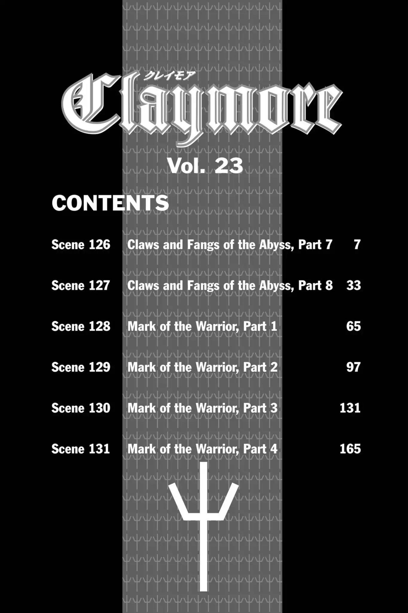 Claymore Chapter 126 page 6 - Chapter 126: Vol.23 Scene 126: Claws and Fangs of the Abyss, Part 7