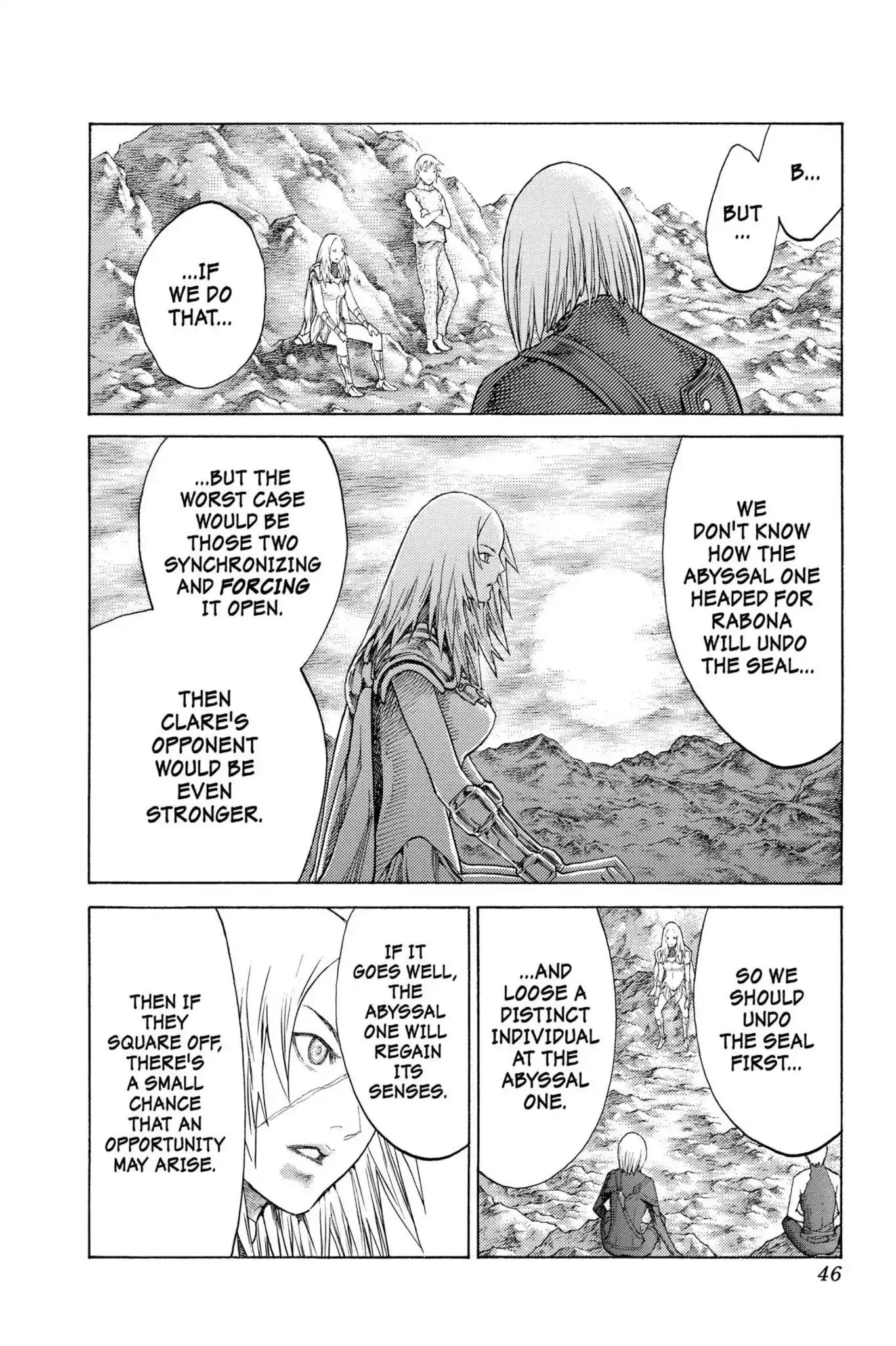 Claymore Chapter 127 page 13 - Chapter 127: Vol.23 Scene 127: Claws and Fangs of the Abyss, Part 8