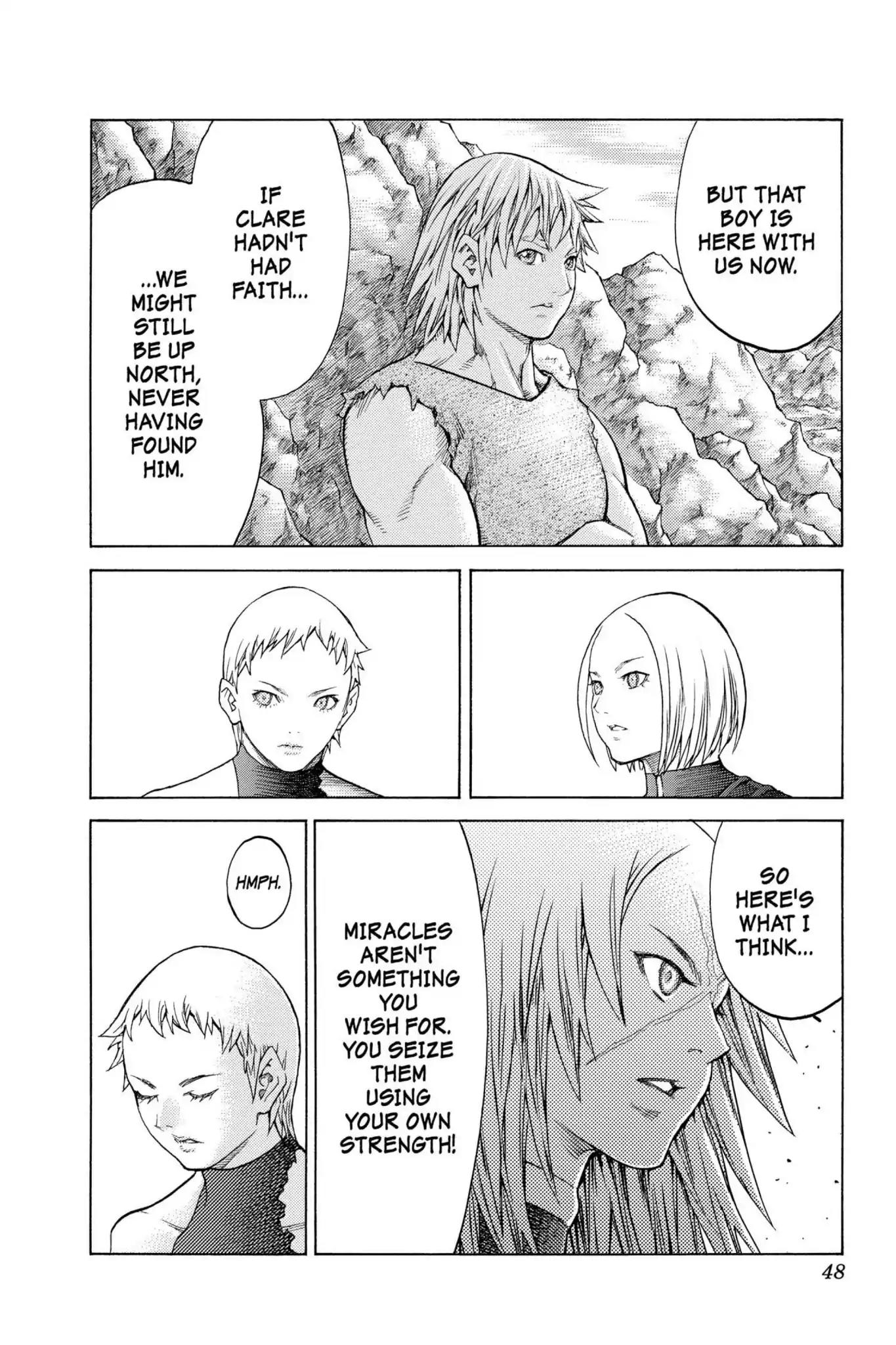Claymore Chapter 127 page 15 - Chapter 127: Vol.23 Scene 127: Claws and Fangs of the Abyss, Part 8