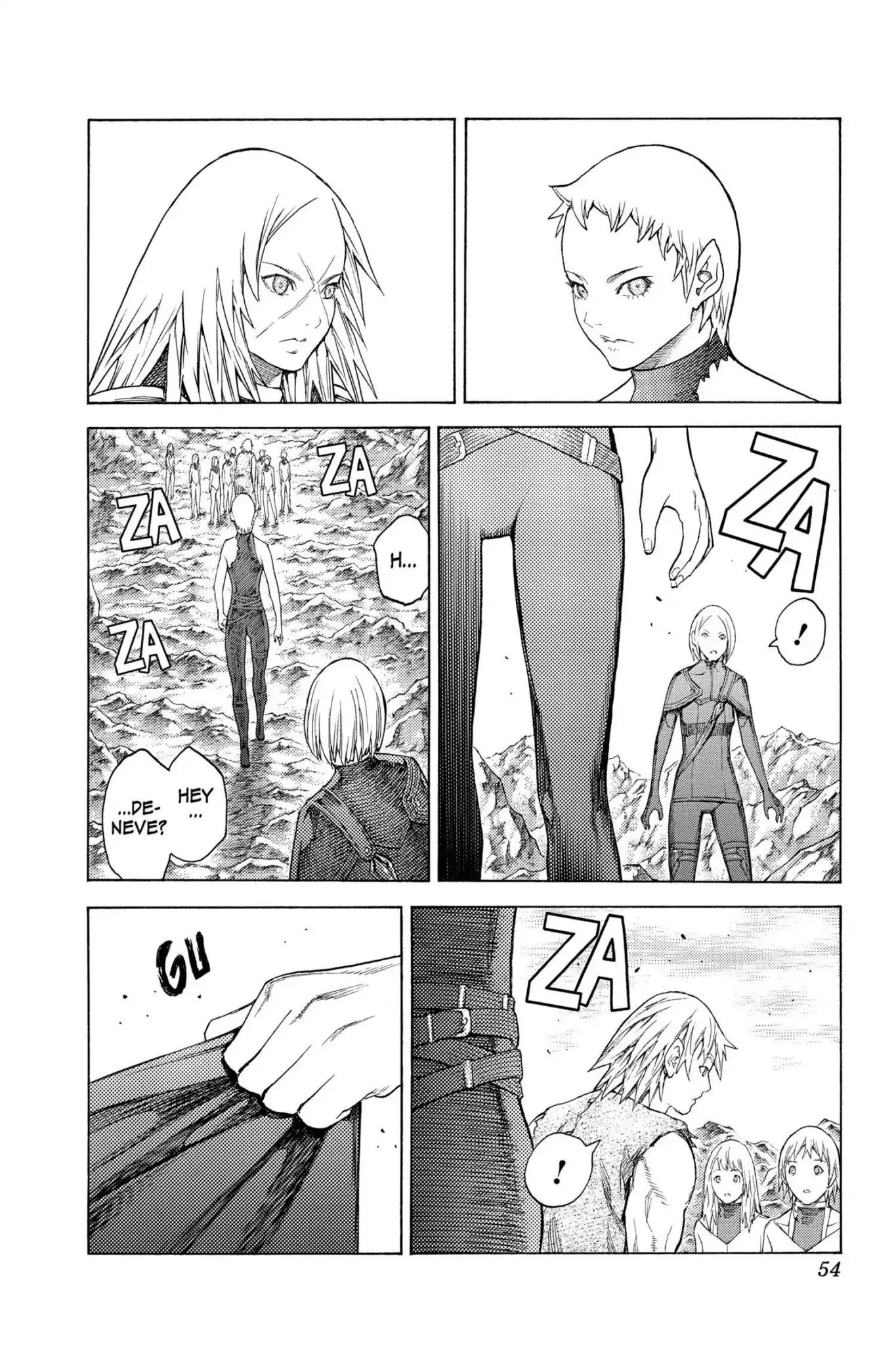 Claymore Chapter 127 page 21 - Chapter 127: Vol.23 Scene 127: Claws and Fangs of the Abyss, Part 8