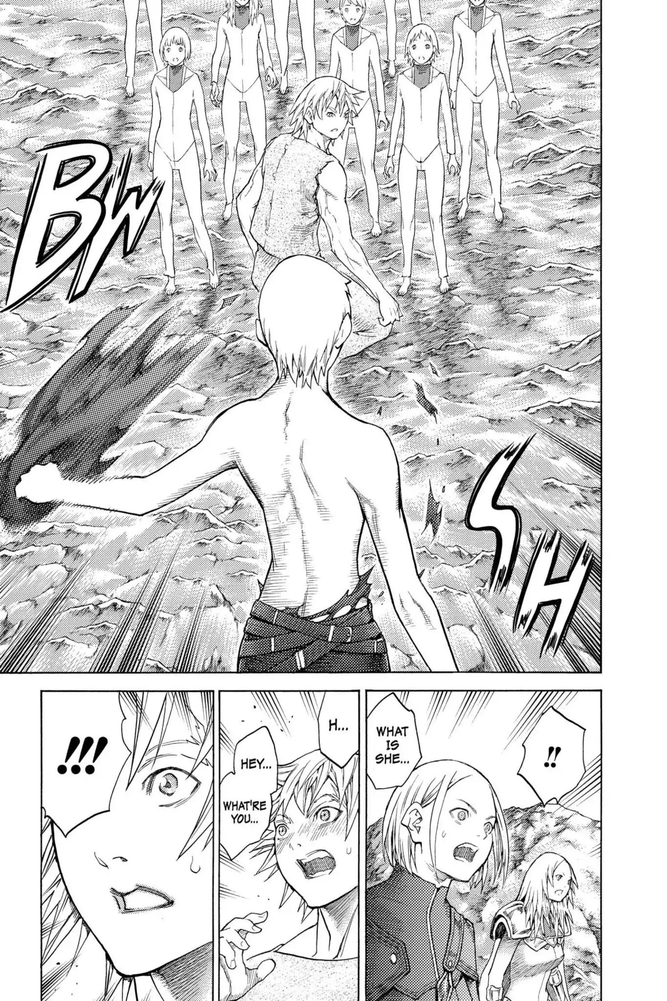 Claymore Chapter 127 page 22 - Chapter 127: Vol.23 Scene 127: Claws and Fangs of the Abyss, Part 8