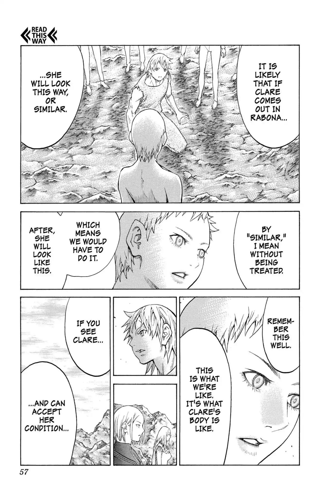Claymore Chapter 127 page 24 - Chapter 127: Vol.23 Scene 127: Claws and Fangs of the Abyss, Part 8