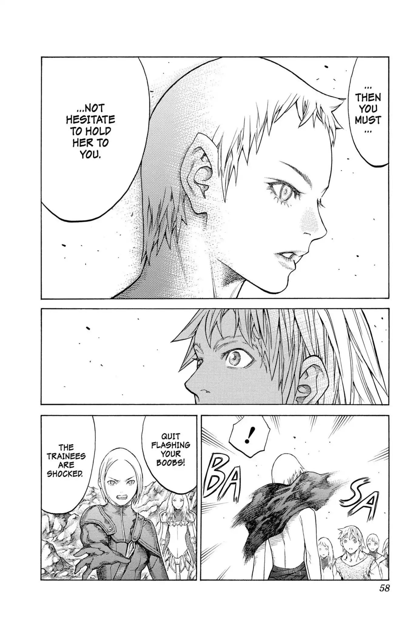 Claymore Chapter 127 page 25 - Chapter 127: Vol.23 Scene 127: Claws and Fangs of the Abyss, Part 8