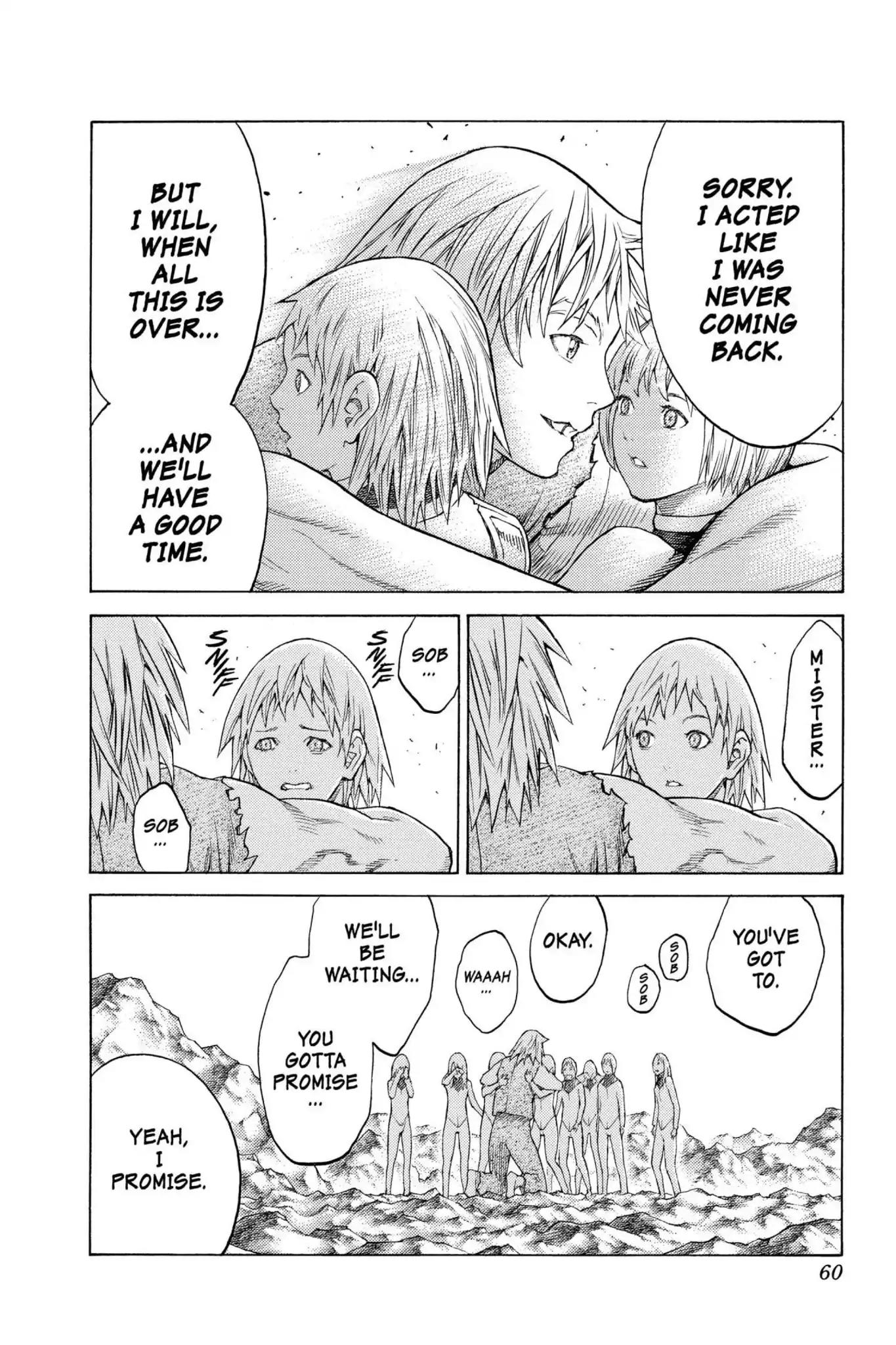 Claymore Chapter 127 page 27 - Chapter 127: Vol.23 Scene 127: Claws and Fangs of the Abyss, Part 8