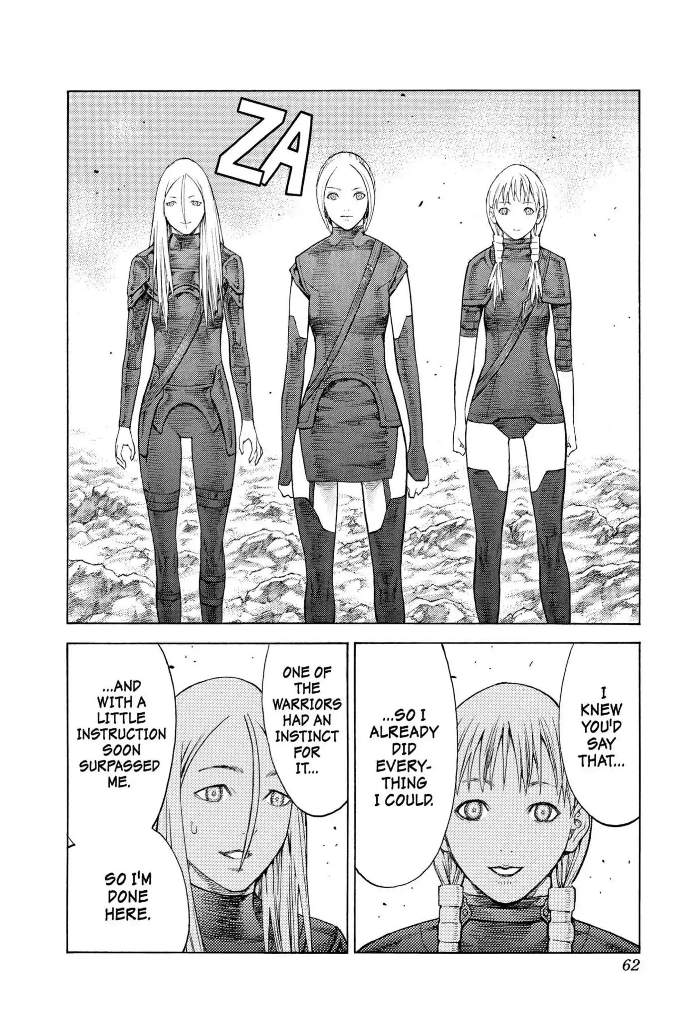 Claymore Chapter 127 page 29 - Chapter 127: Vol.23 Scene 127: Claws and Fangs of the Abyss, Part 8