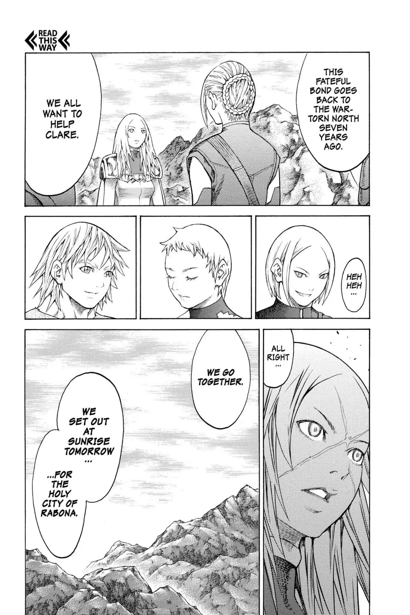 Claymore Chapter 127 page 30 - Chapter 127: Vol.23 Scene 127: Claws and Fangs of the Abyss, Part 8