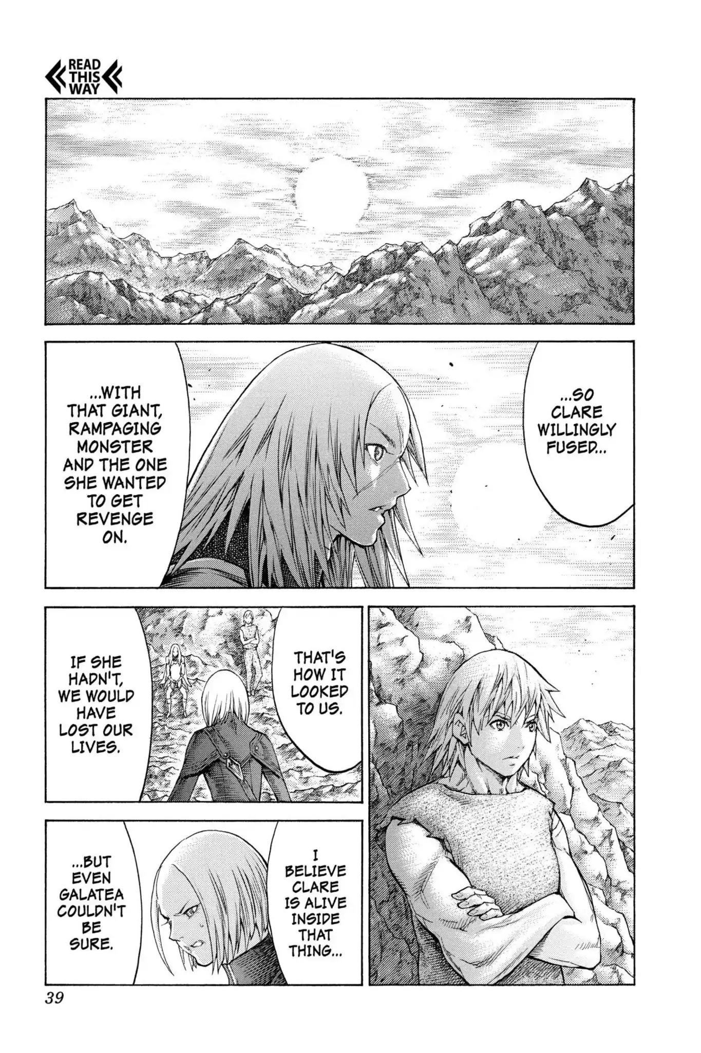 Claymore Chapter 127 page 6 - Chapter 127: Vol.23 Scene 127: Claws and Fangs of the Abyss, Part 8