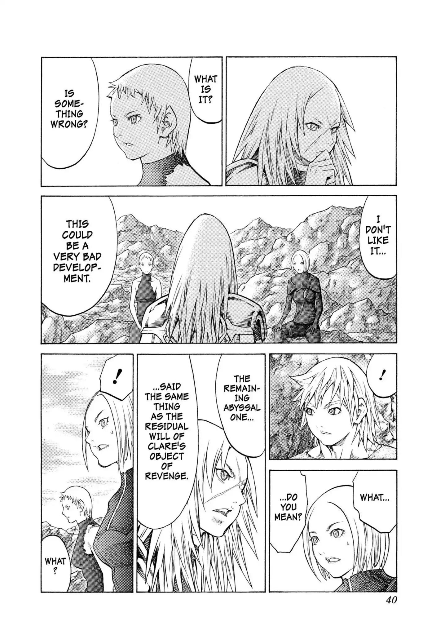 Claymore Chapter 127 page 7 - Chapter 127: Vol.23 Scene 127: Claws and Fangs of the Abyss, Part 8
