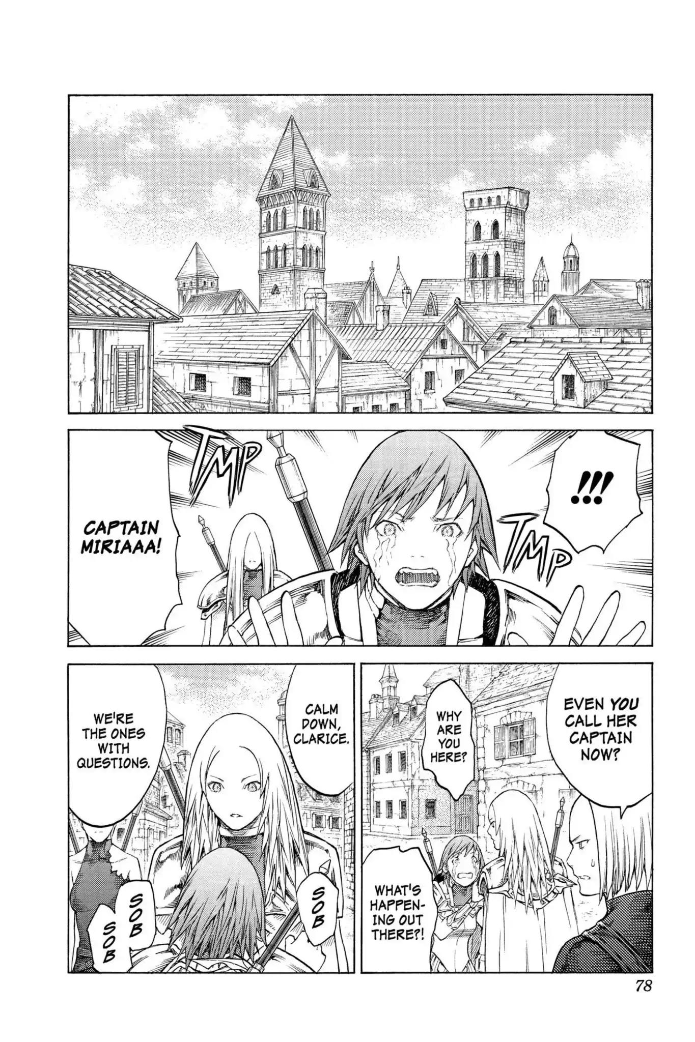 Claymore Chapter 128 page 13 - Chapter 128: Vol.23 Scene 128: Mark of the Warrior, Part 1