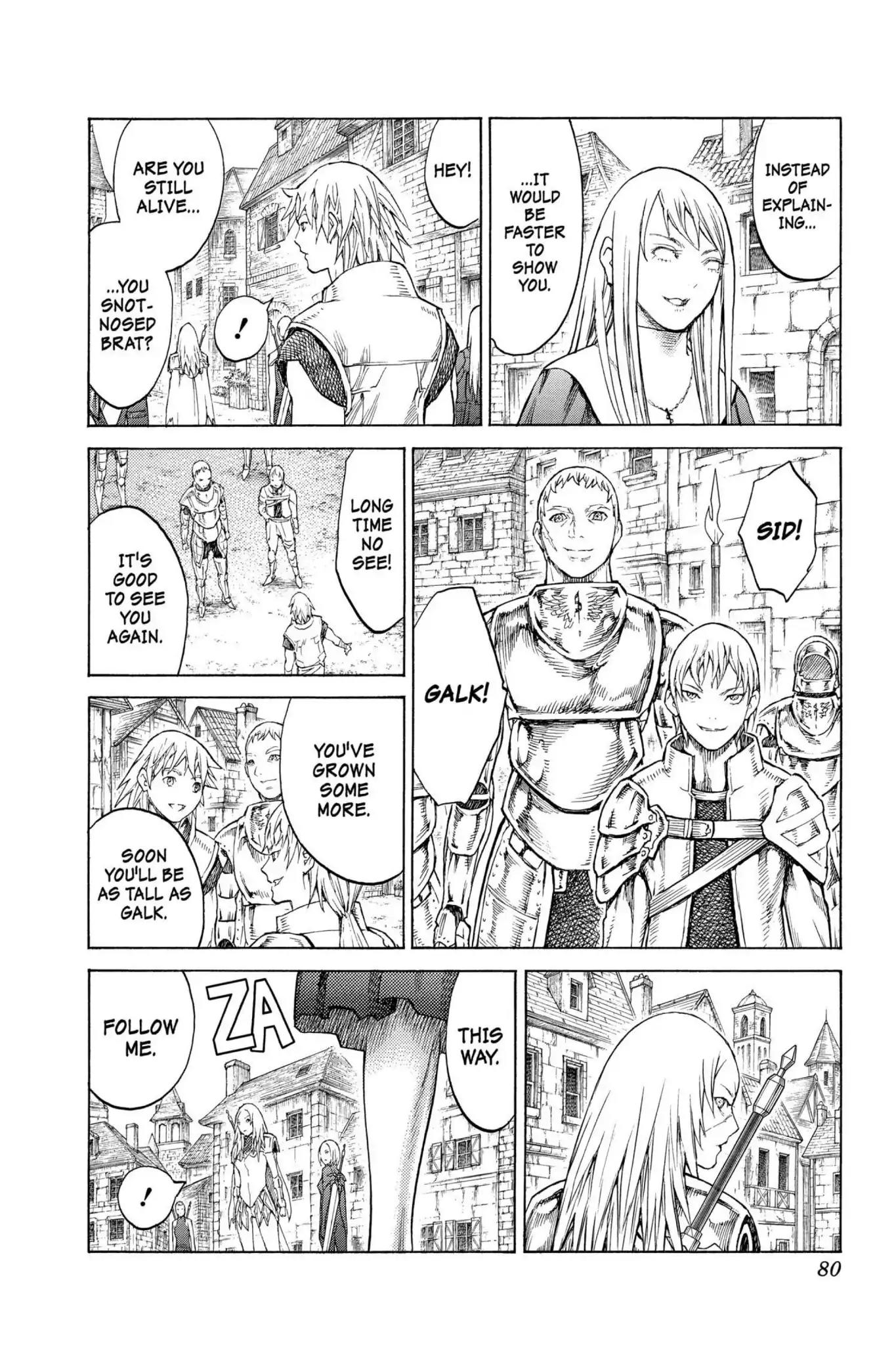 Claymore Chapter 128 page 15 - Chapter 128: Vol.23 Scene 128: Mark of the Warrior, Part 1