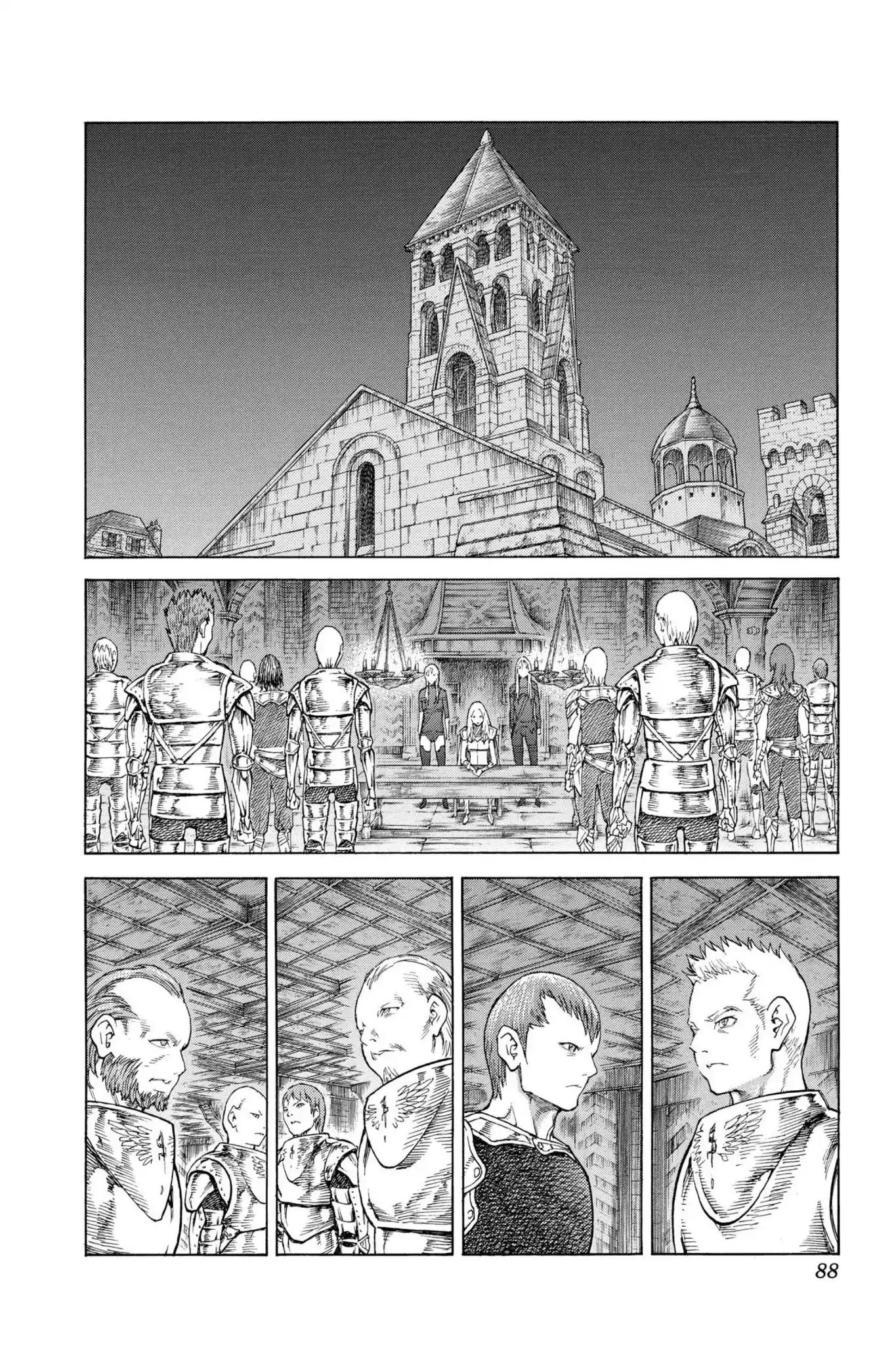 Claymore Chapter 128 page 22 - Chapter 128: Vol.23 Scene 128: Mark of the Warrior, Part 1