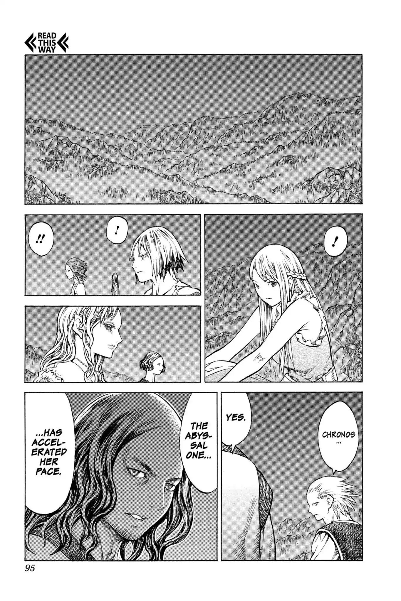 Claymore Chapter 128 page 29 - Chapter 128: Vol.23 Scene 128: Mark of the Warrior, Part 1