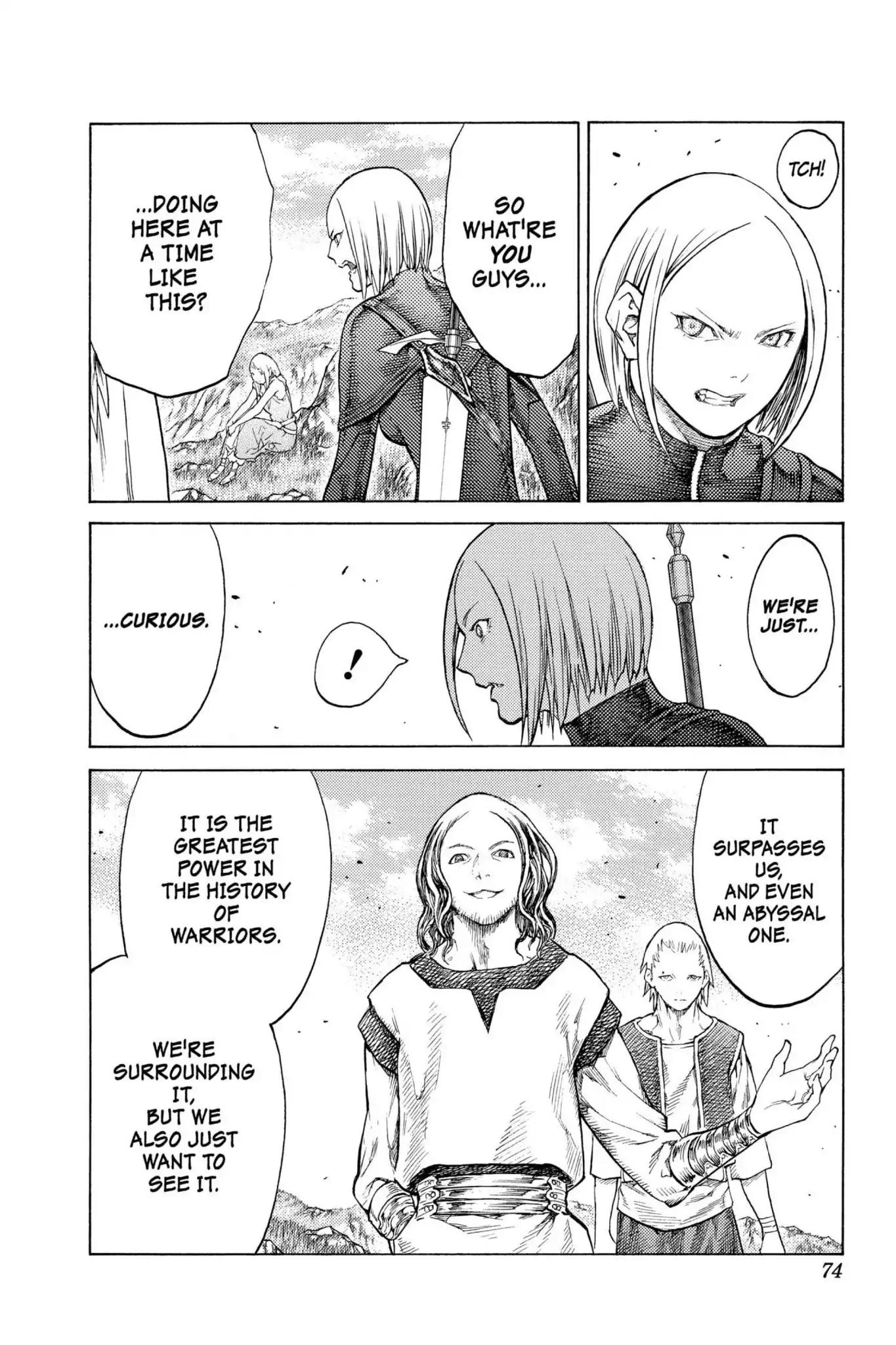 Claymore Chapter 128 page 9 - Chapter 128: Vol.23 Scene 128: Mark of the Warrior, Part 1