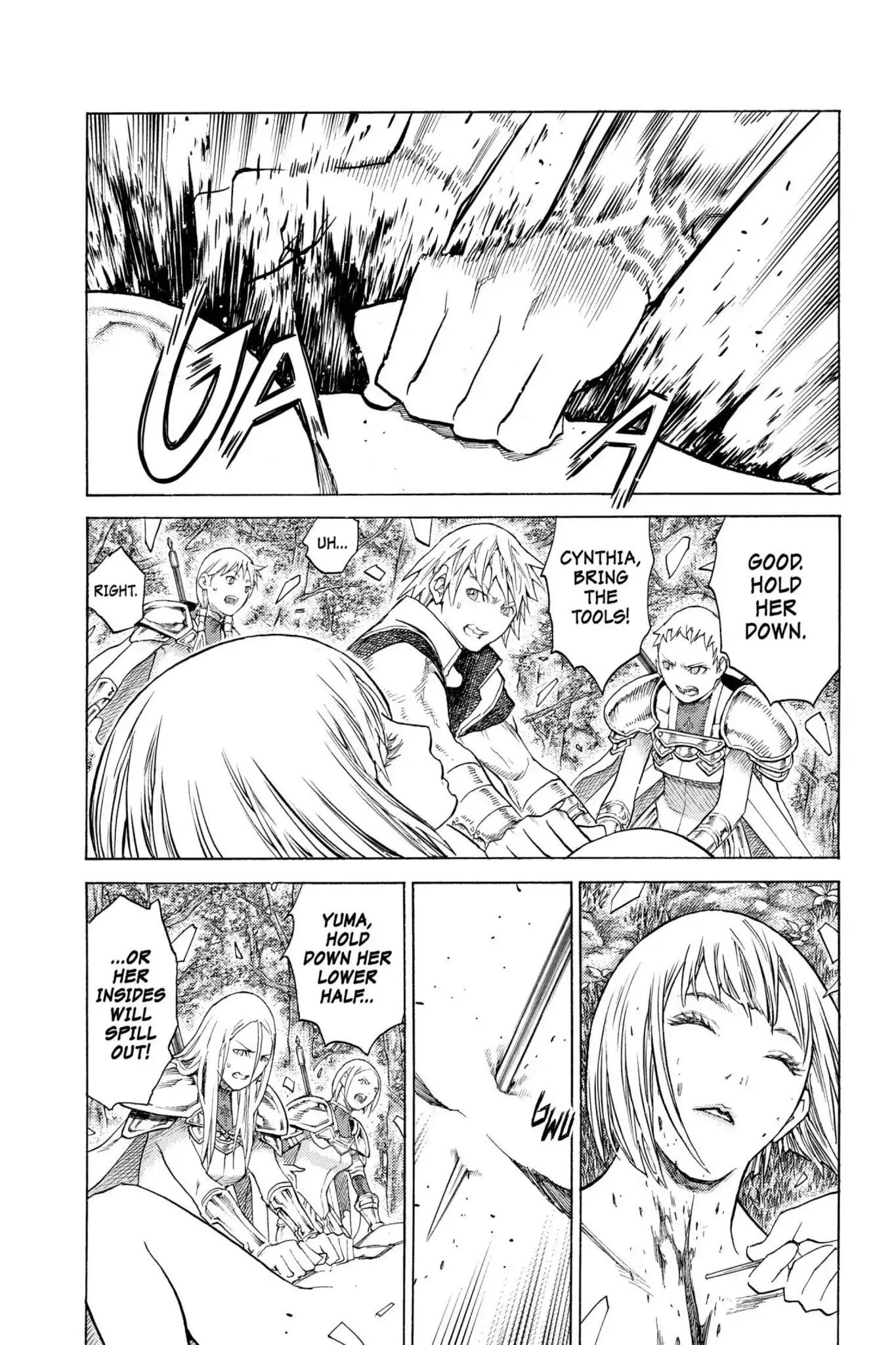 Claymore Chapter 129 page 20 - Chapter 129: Vol.23 Scene 129: Mark of the Warrior, Part 2