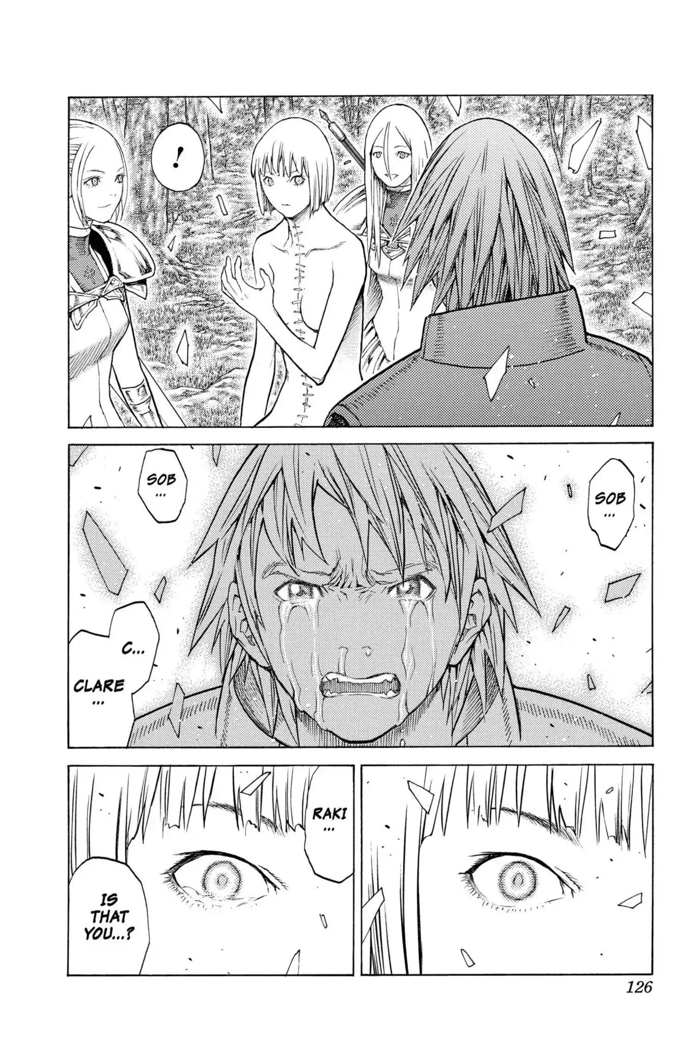 Claymore Chapter 129 page 26 - Chapter 129: Vol.23 Scene 129: Mark of the Warrior, Part 2