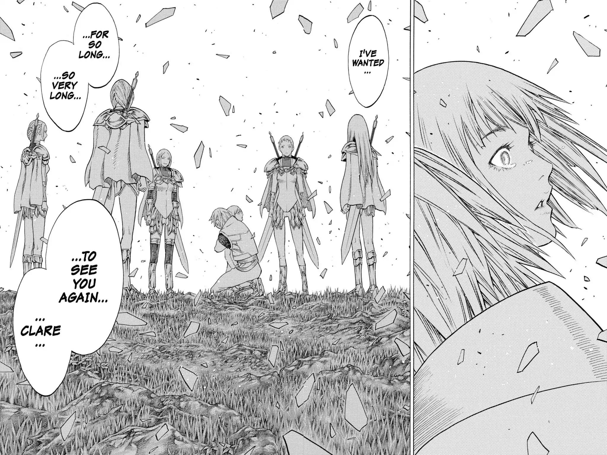 Claymore Chapter 129 page 28 - Chapter 129: Vol.23 Scene 129: Mark of the Warrior, Part 2