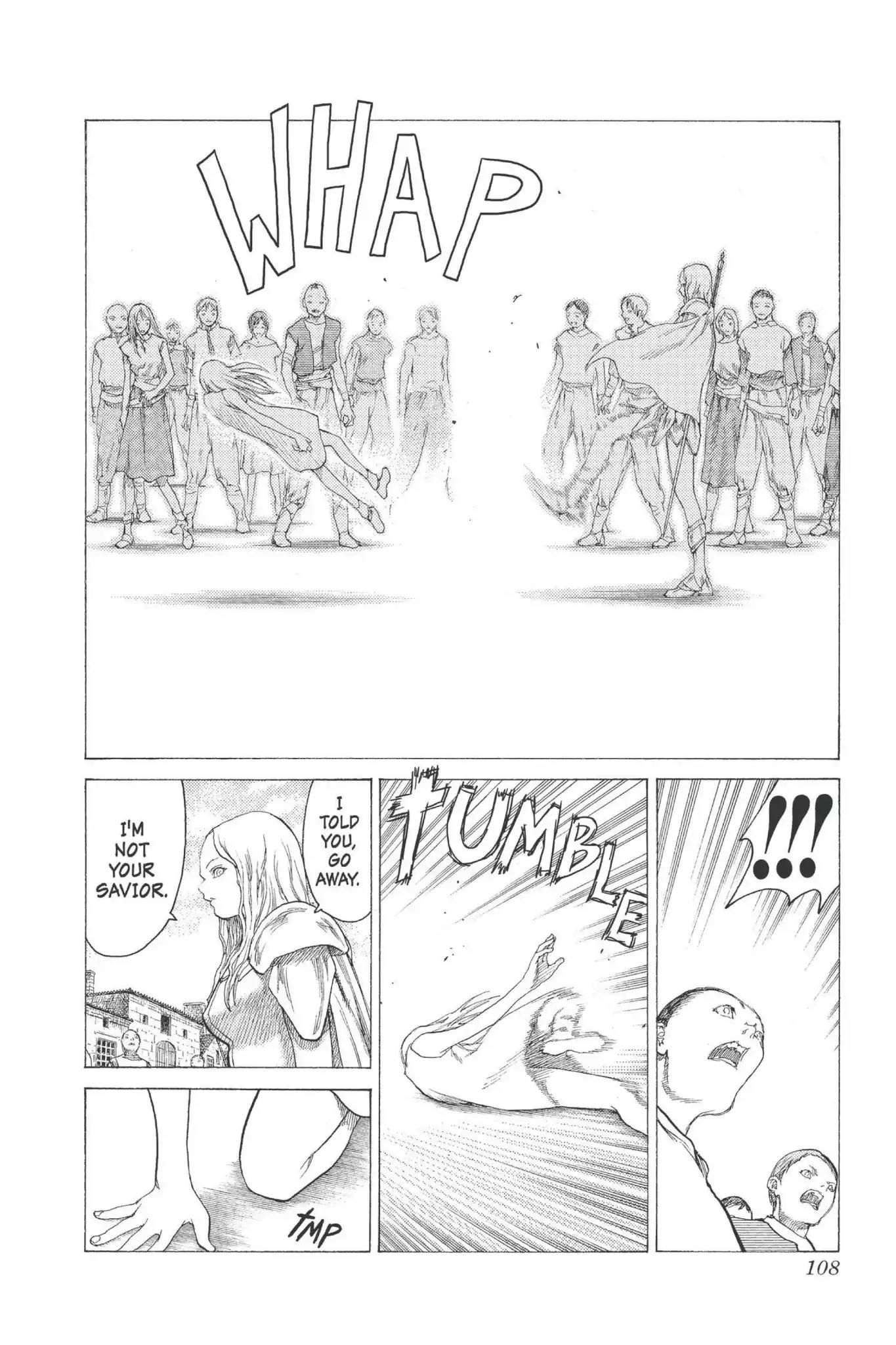 Claymore Chapter 13 page 11 - Chapter 13: Vol.3 Scene 13: Teresa of the Faint Smile, Part 2