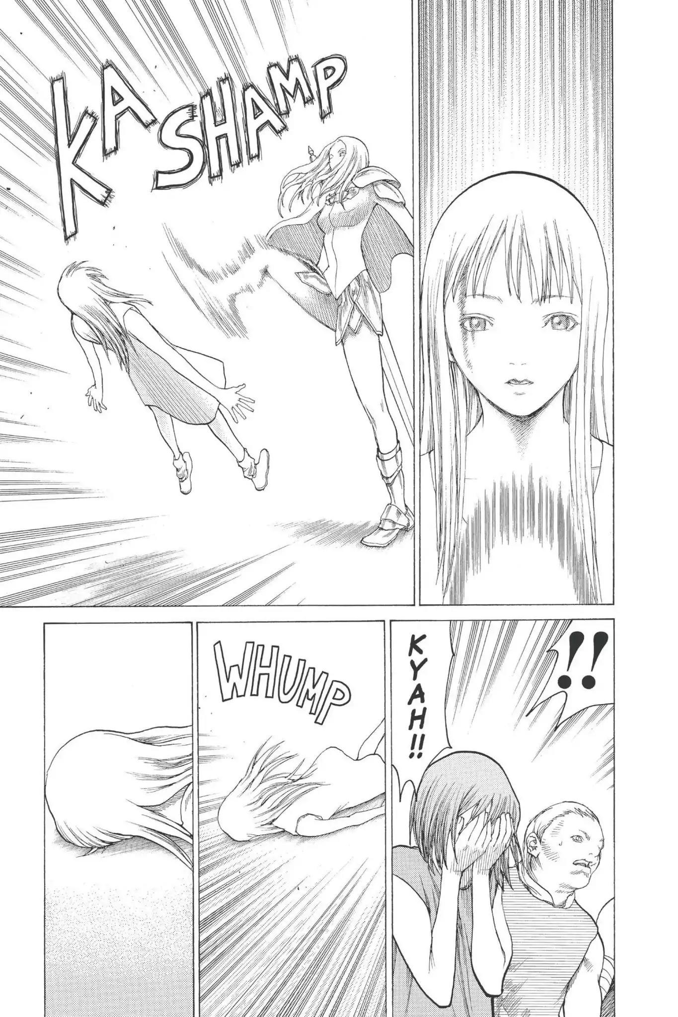 Claymore Chapter 13 page 14 - Chapter 13: Vol.3 Scene 13: Teresa of the Faint Smile, Part 2