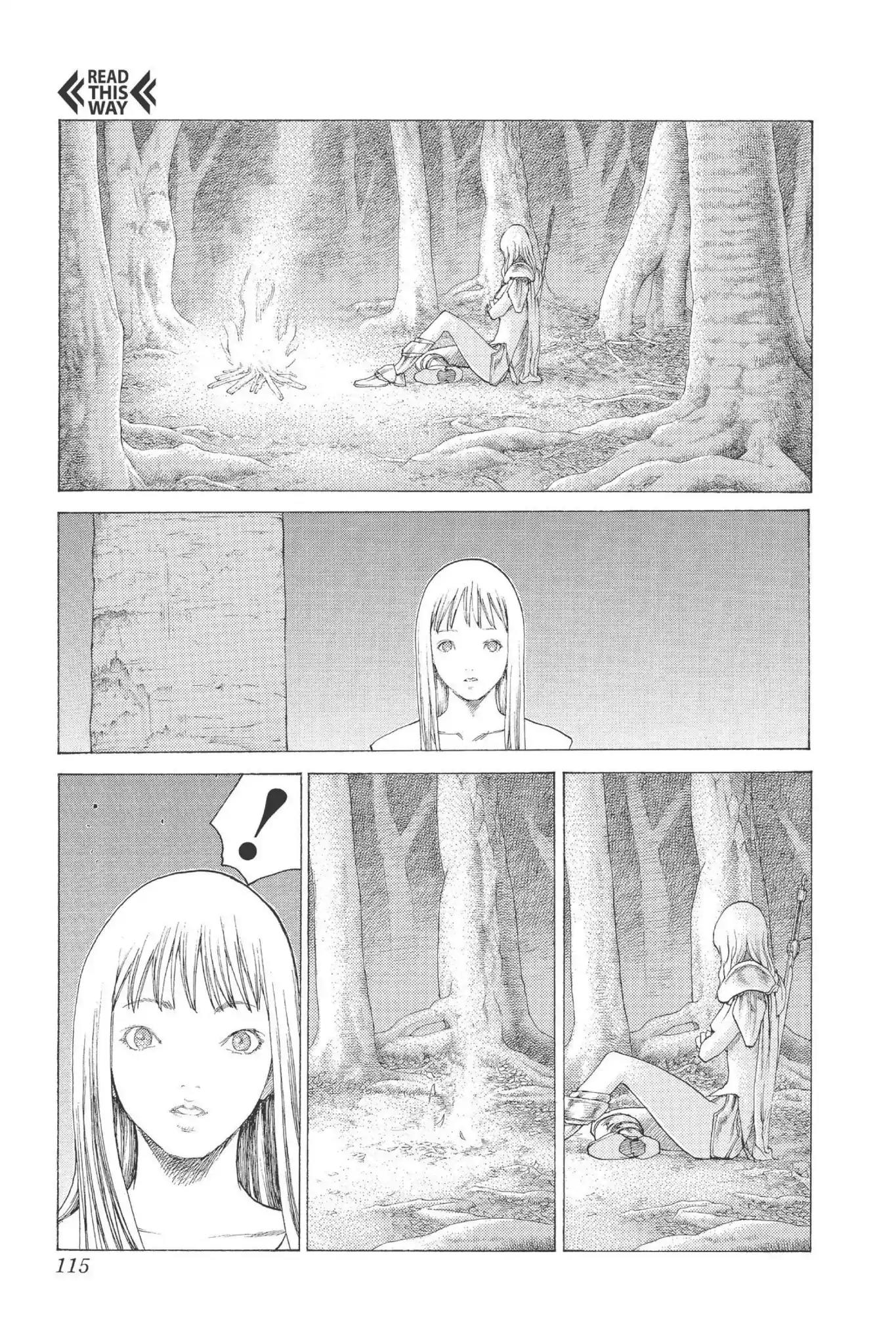 Claymore Chapter 13 page 18 - Chapter 13: Vol.3 Scene 13: Teresa of the Faint Smile, Part 2