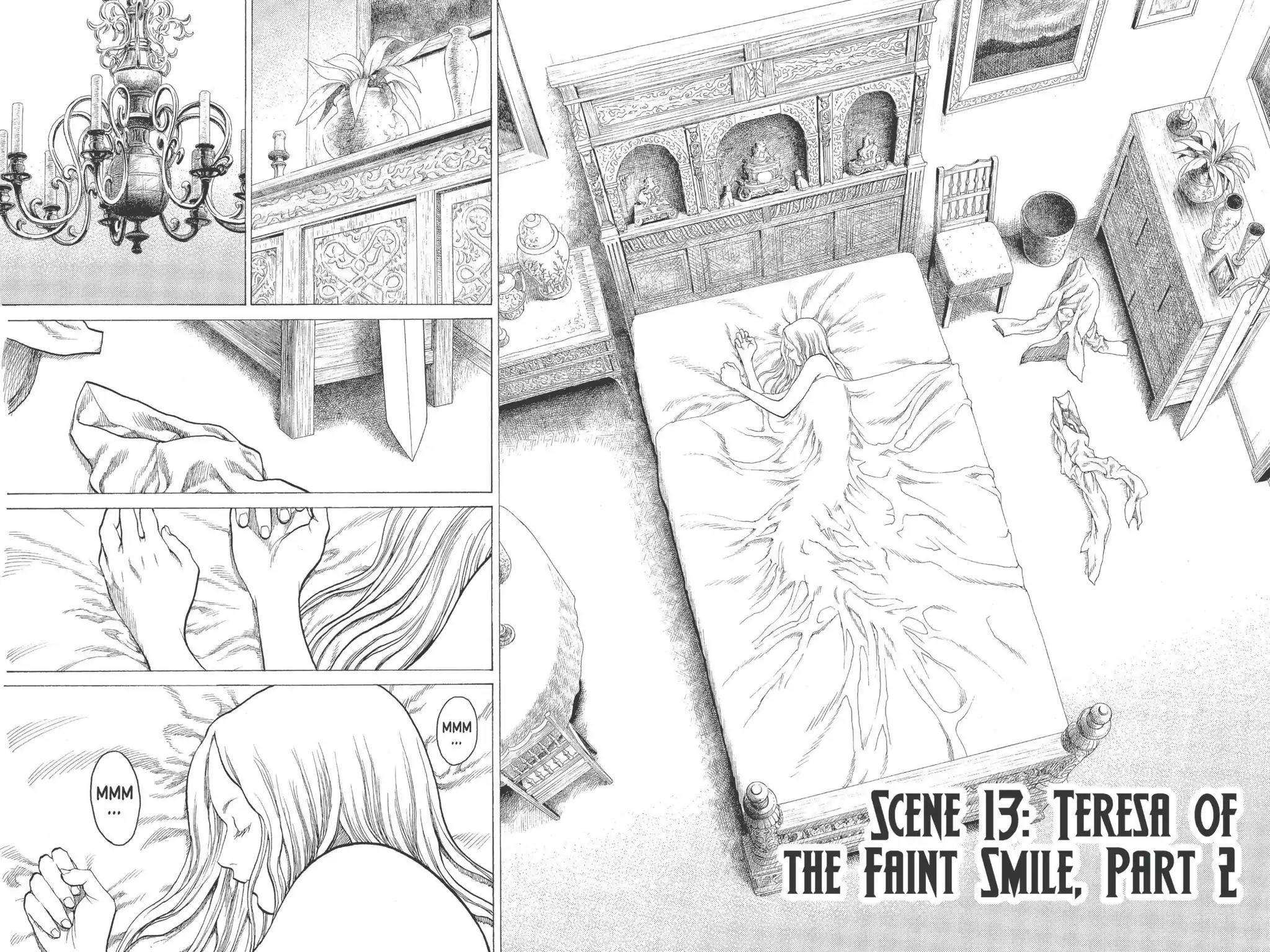 Claymore Chapter 13 page 2 - Chapter 13: Vol.3 Scene 13: Teresa of the Faint Smile, Part 2