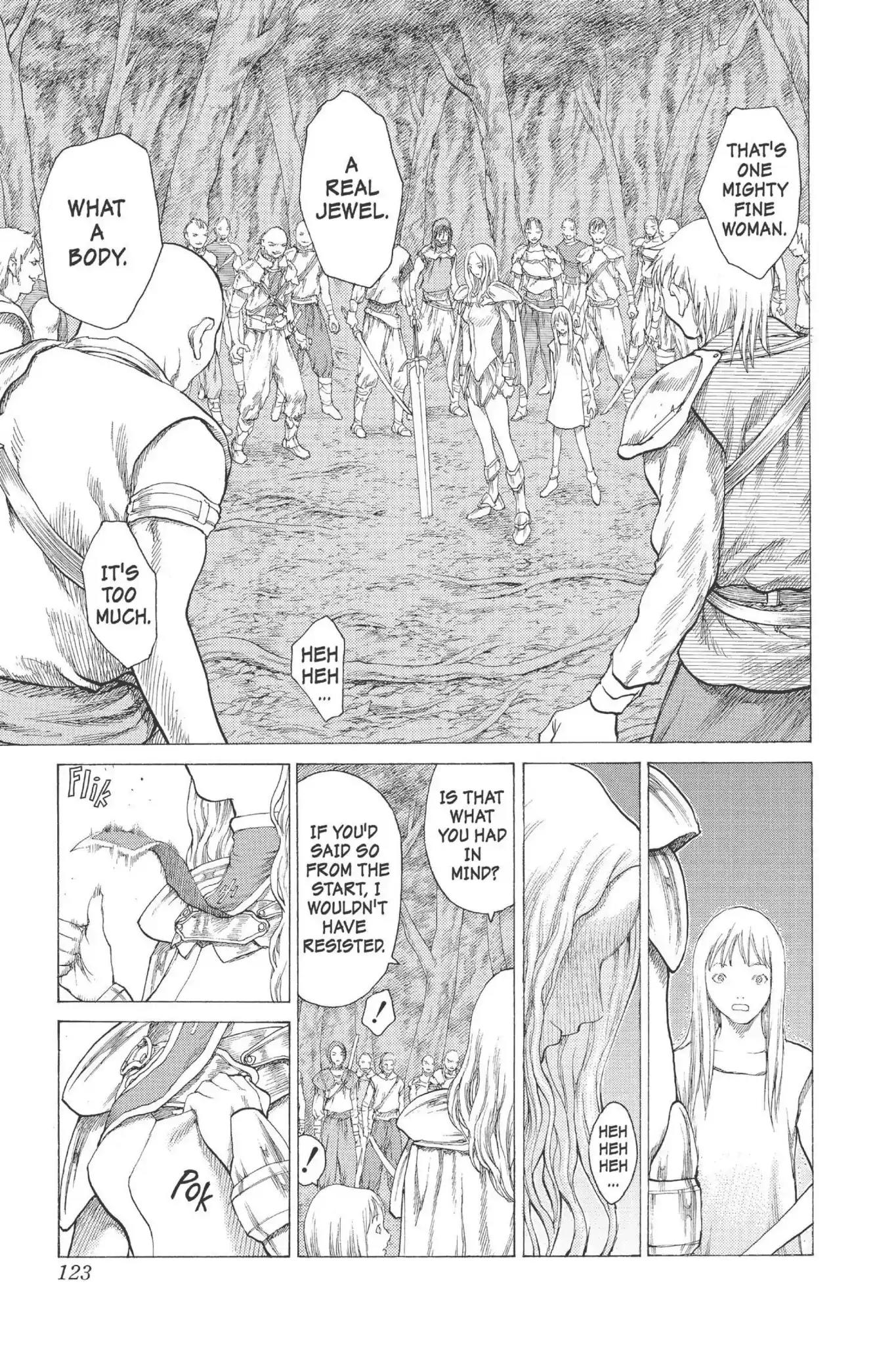 Claymore Chapter 13 page 26 - Chapter 13: Vol.3 Scene 13: Teresa of the Faint Smile, Part 2