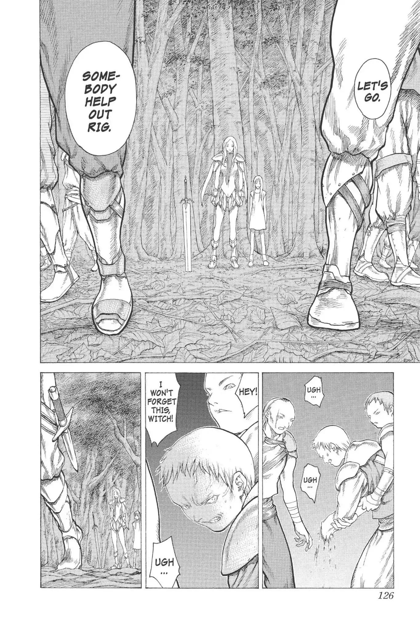 Claymore Chapter 13 page 29 - Chapter 13: Vol.3 Scene 13: Teresa of the Faint Smile, Part 2