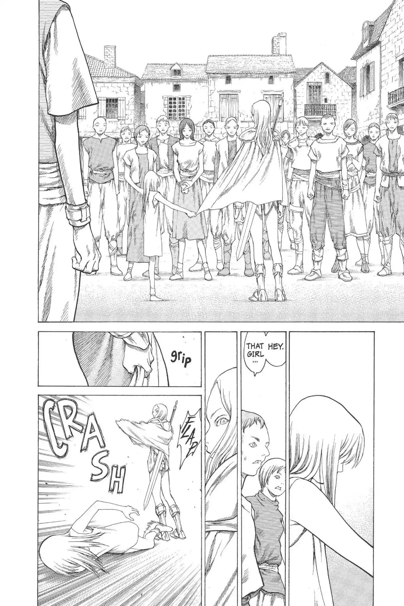 Claymore Chapter 13 page 7 - Chapter 13: Vol.3 Scene 13: Teresa of the Faint Smile, Part 2
