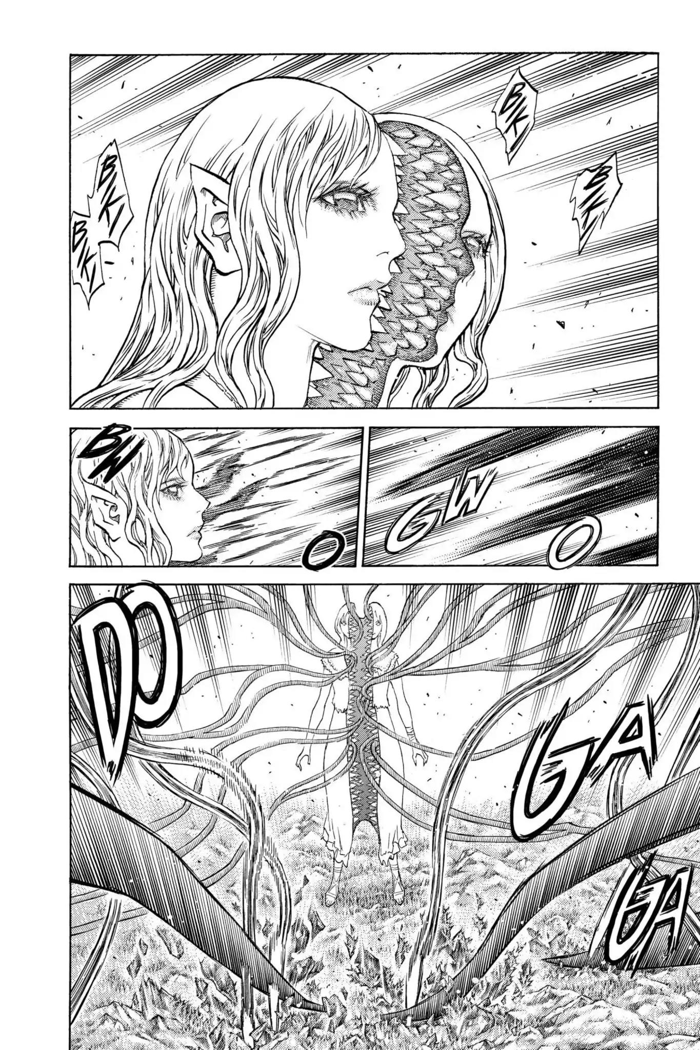 Claymore Chapter 130 page 10 - Chapter 130: Vol.23 Scene 130: Mark of the Warrior, Part 3