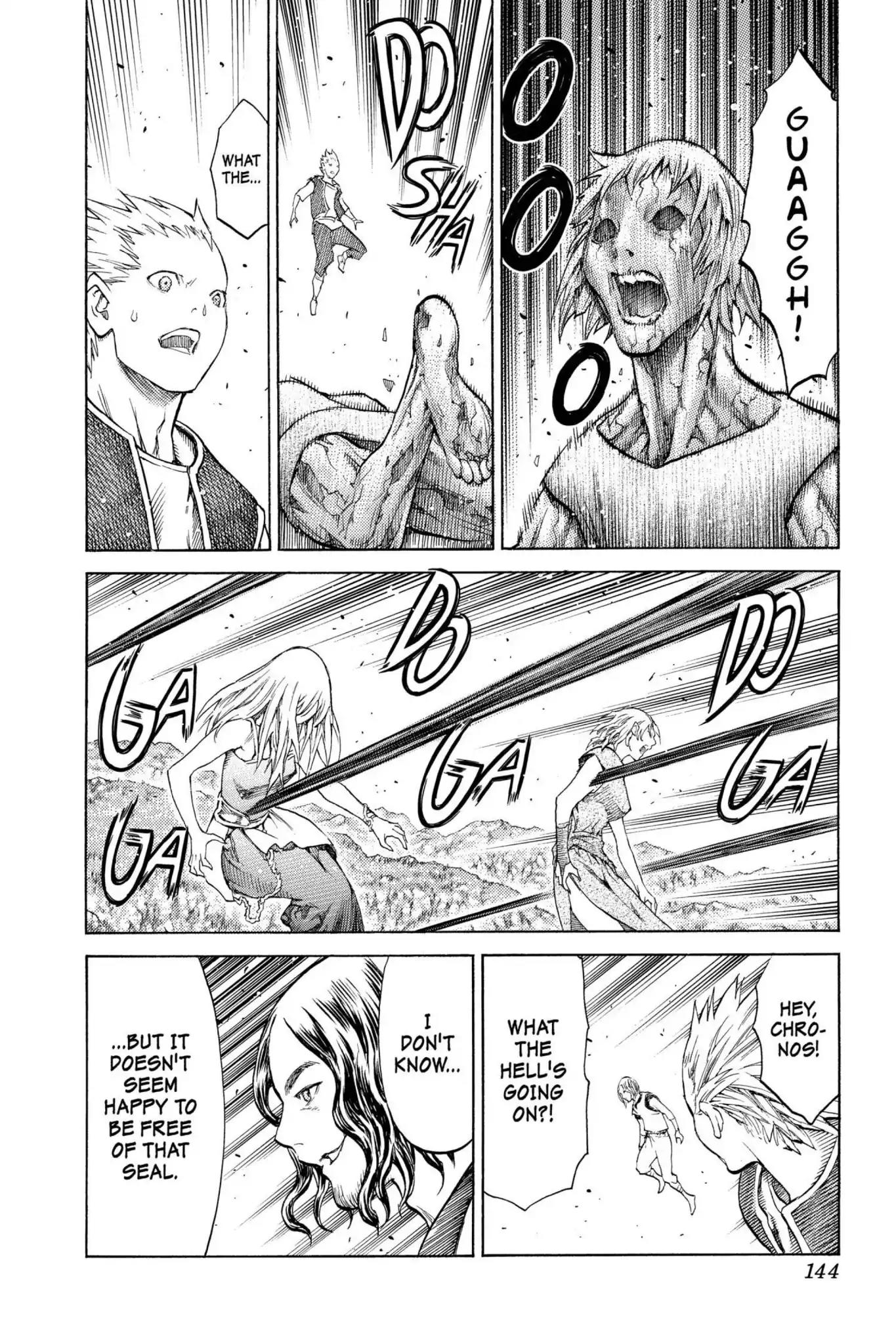 Claymore Chapter 130 page 12 - Chapter 130: Vol.23 Scene 130: Mark of the Warrior, Part 3