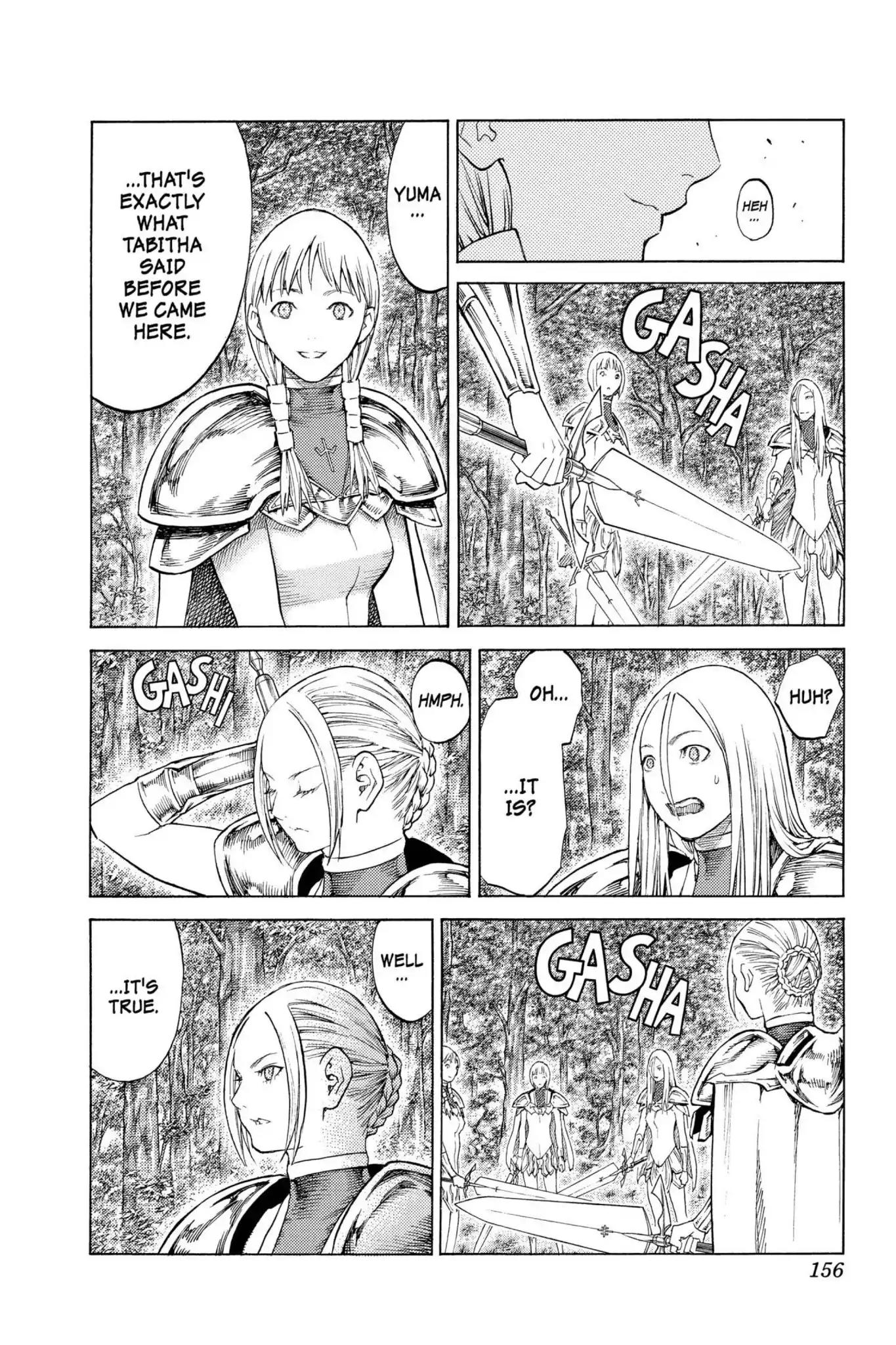 Claymore Chapter 130 page 24 - Chapter 130: Vol.23 Scene 130: Mark of the Warrior, Part 3